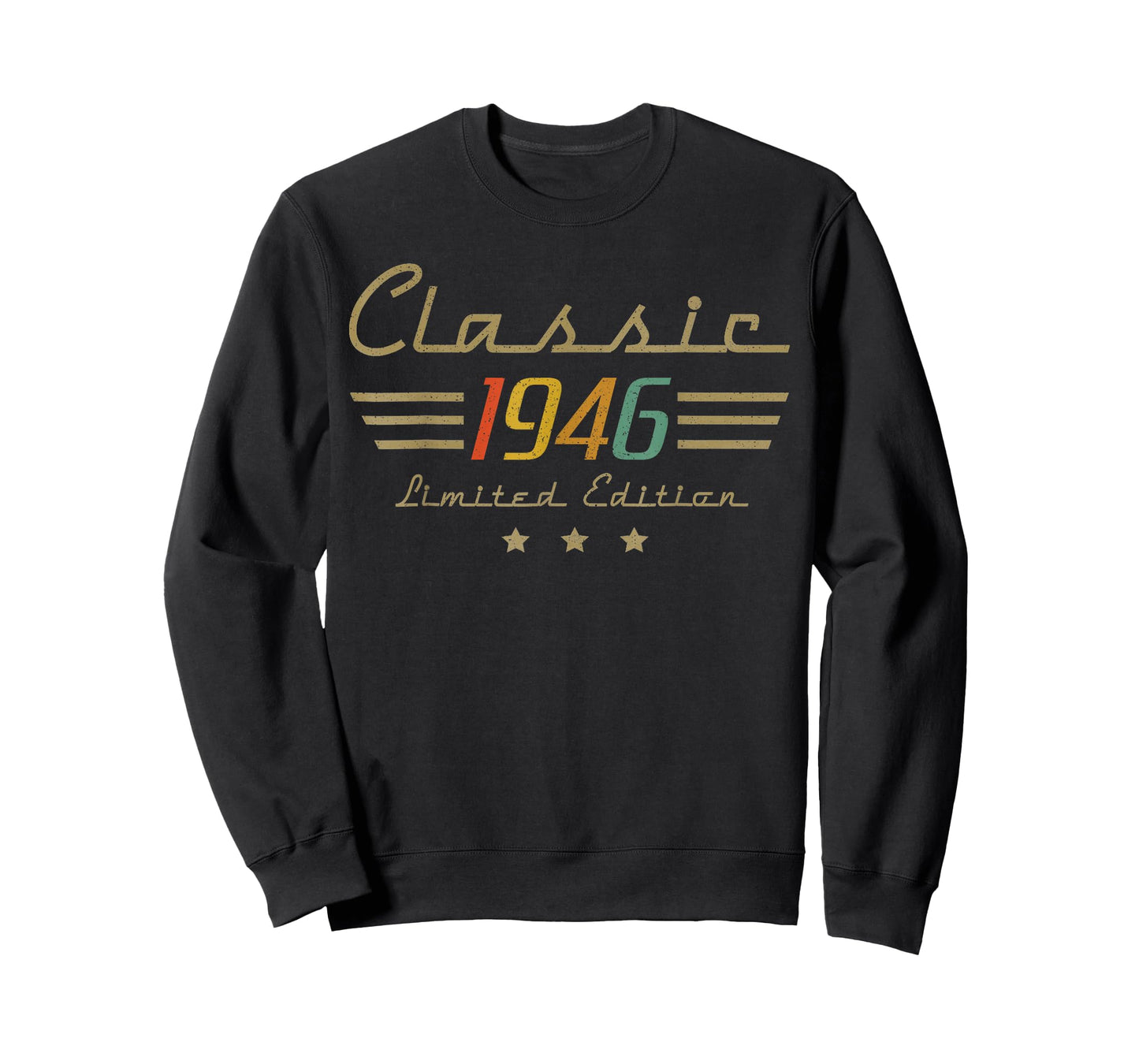 Vintage 1946 Classic Legend 80 Year Old 80th Birthday Dad T-Shirt