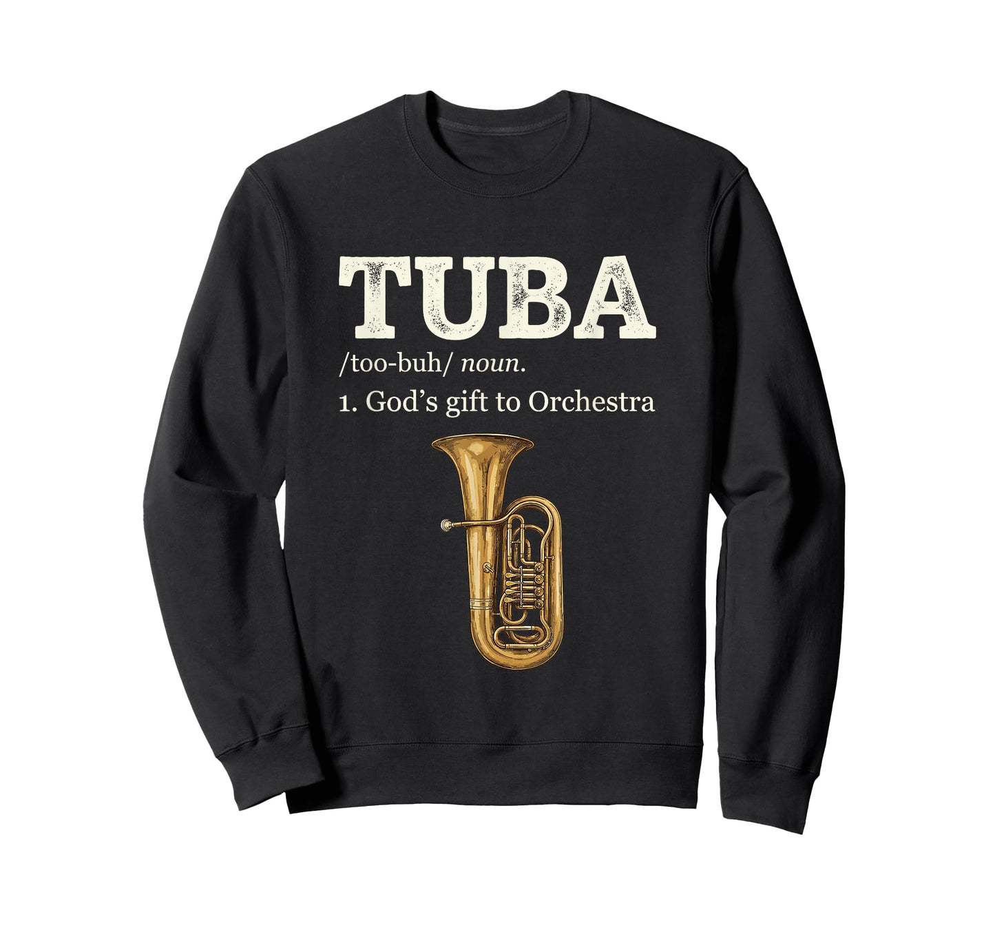 Tuba Orchestra Funny Music Definition T-Shirt
