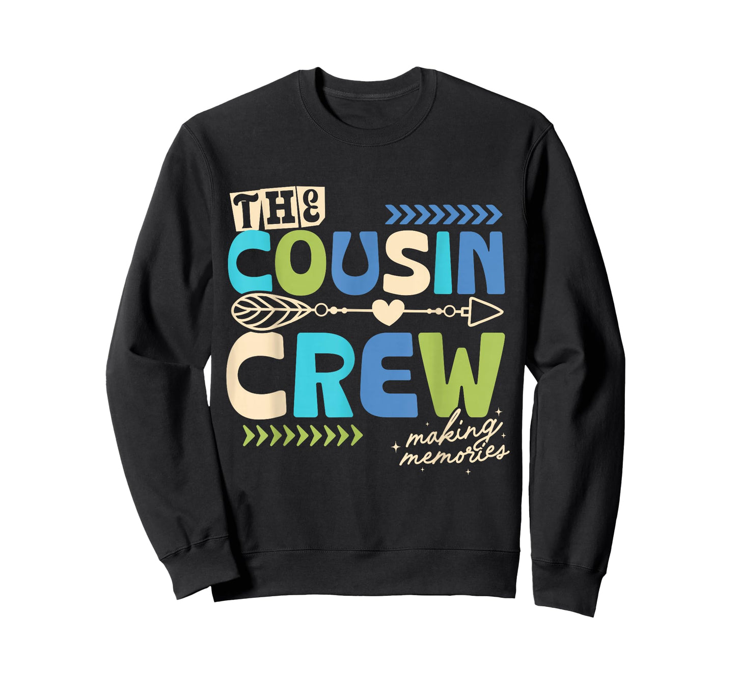 Cousin Crew 2026 Making Memories Family Vacation Camp Kids T-Shirt
