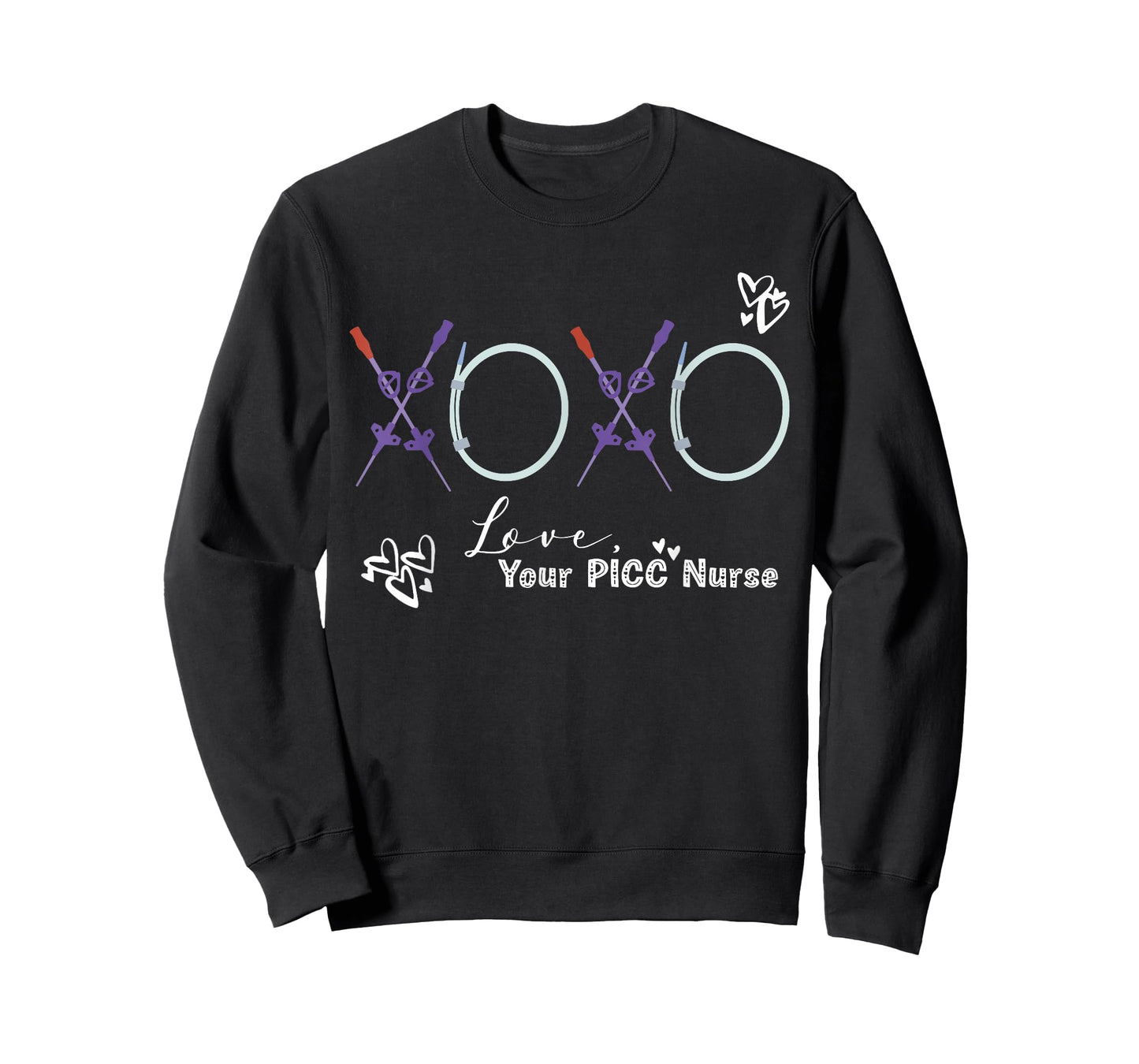 XOXO from Your PICC Nurse Valentine Infusion Specialists VAT T-Shirt