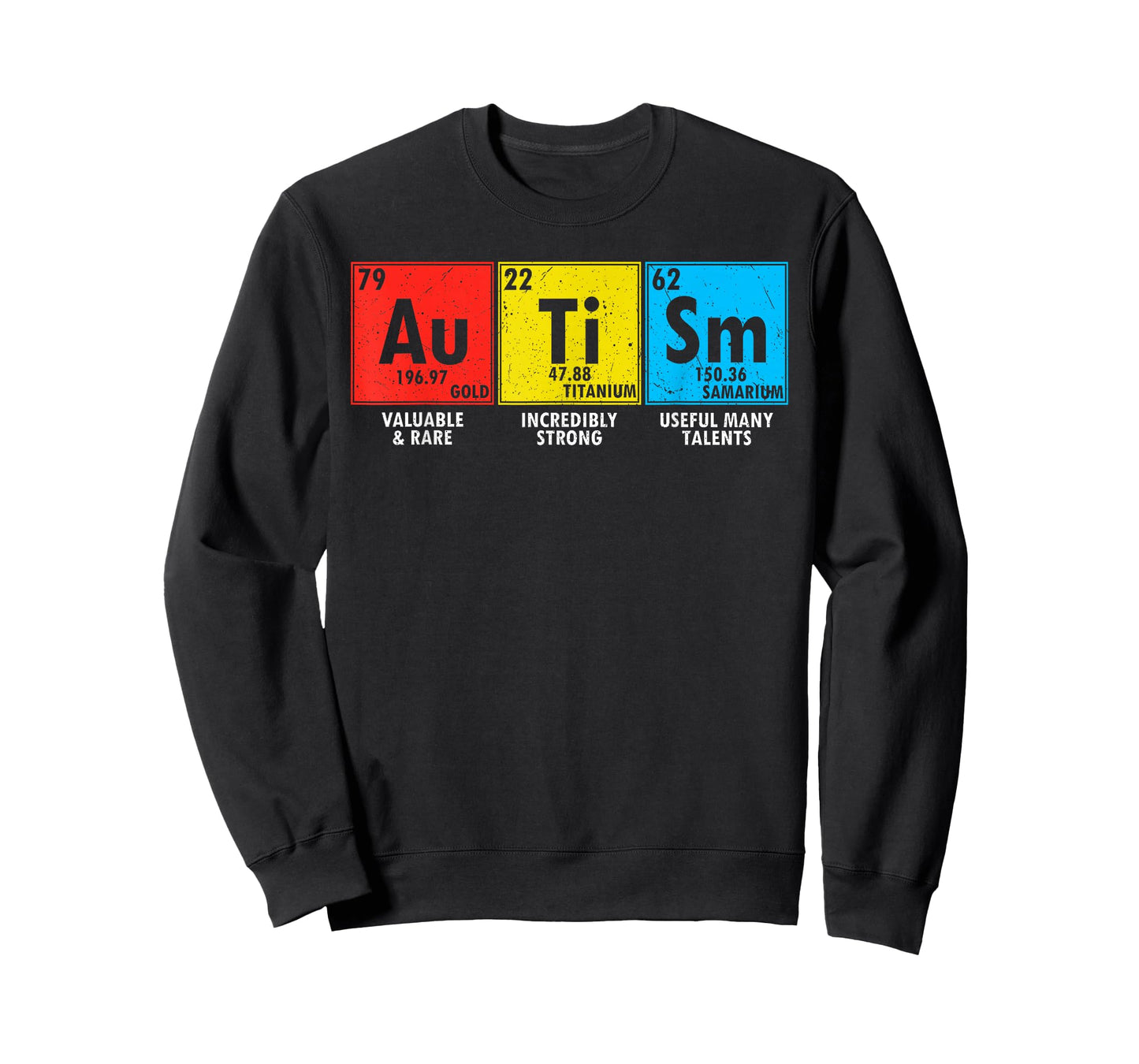 Autism Awareness Elements Periodic Table Men Women Kid T-Shirt