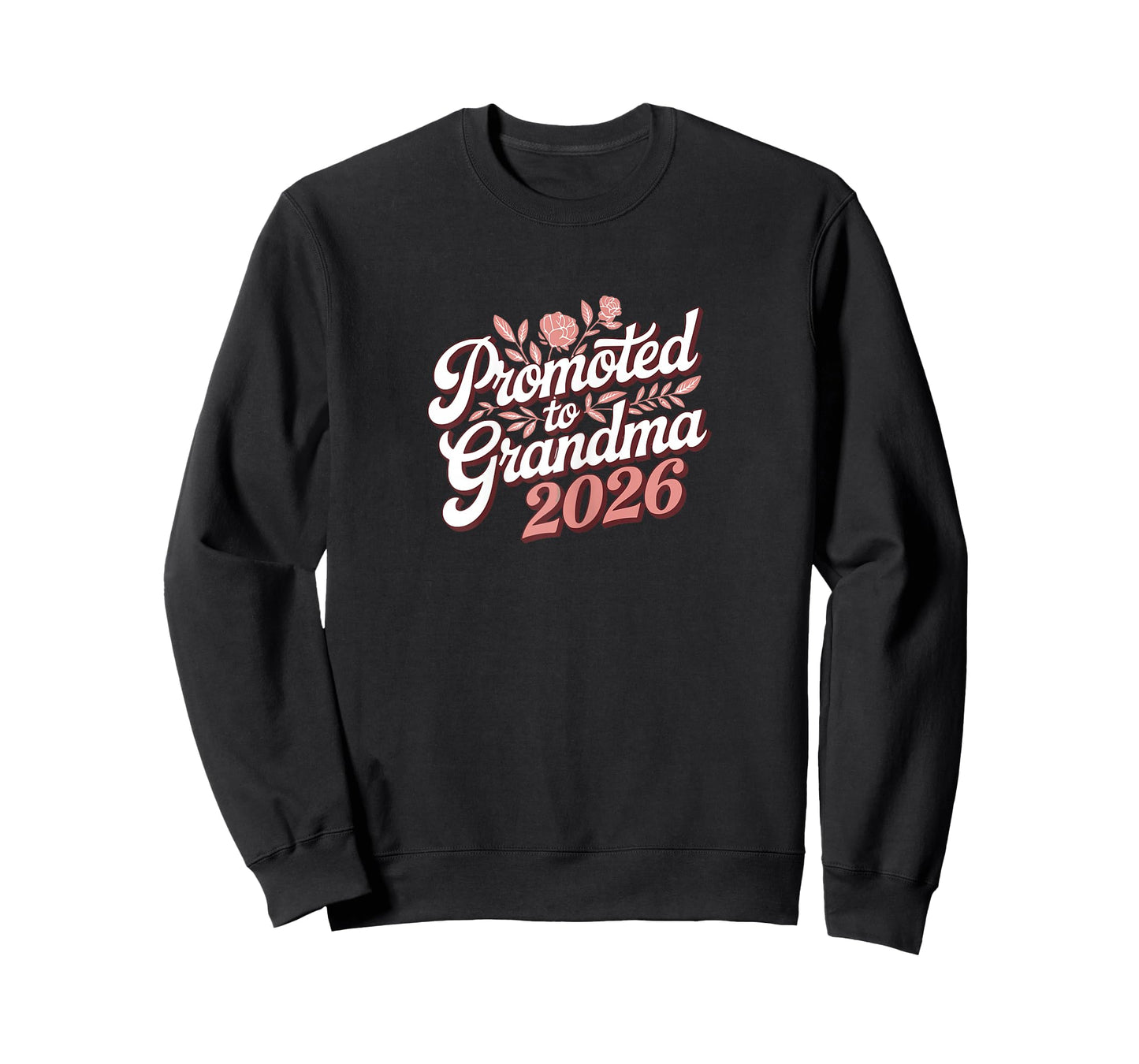 Promoted to Grandma 2026 Pregnancy Announcement Baby Reveal T-Shirt