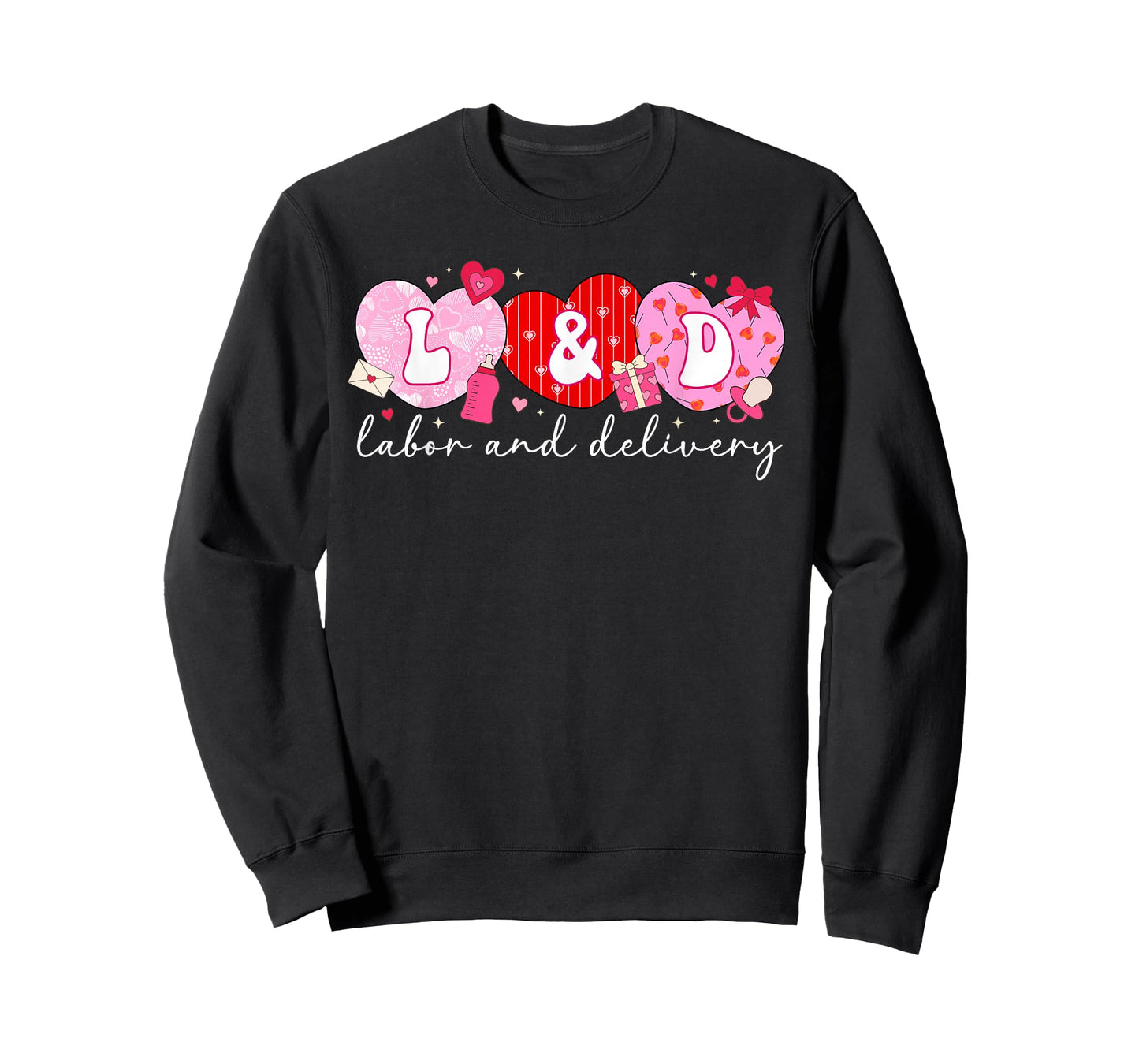 L&D Nurse Valentine Labor and Delivery Nurse Valentines Day T-Shirt