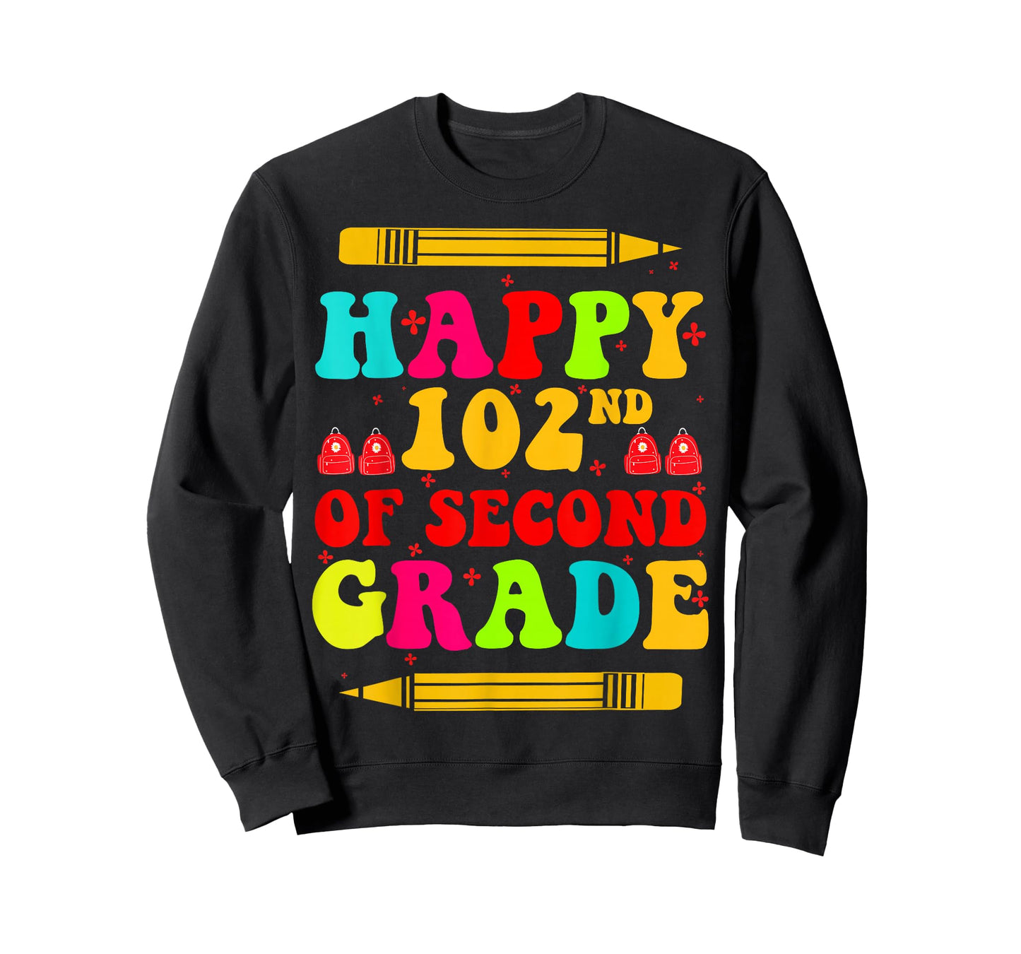 Happy 102nd Day of 2nd Grade Happy 100 Days of School T-Shirt