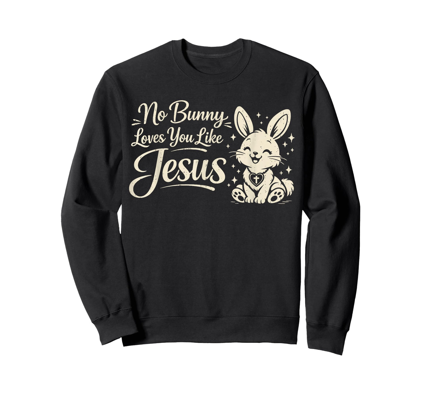 No Bunny Loves You Jesus Christian Easter Men Women Boys T-Shirt