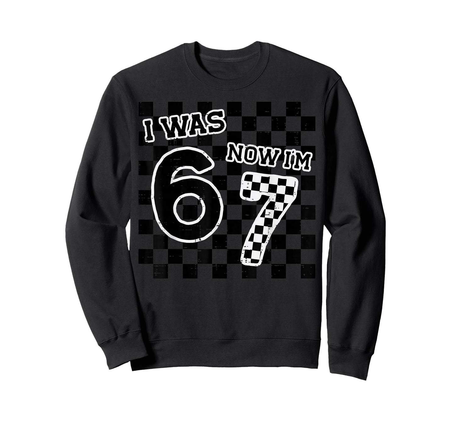 7th Birthday 6 7 was Six Now Seven Funny Meme Boy Youth Kids T-Shirt
