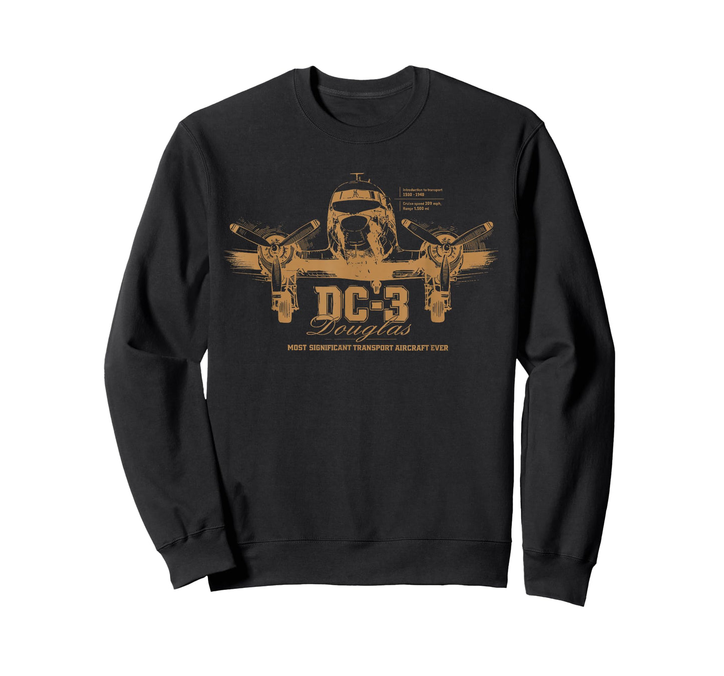 Vintage DC-3 Airplane Douglas DC-3 T-Shirt
