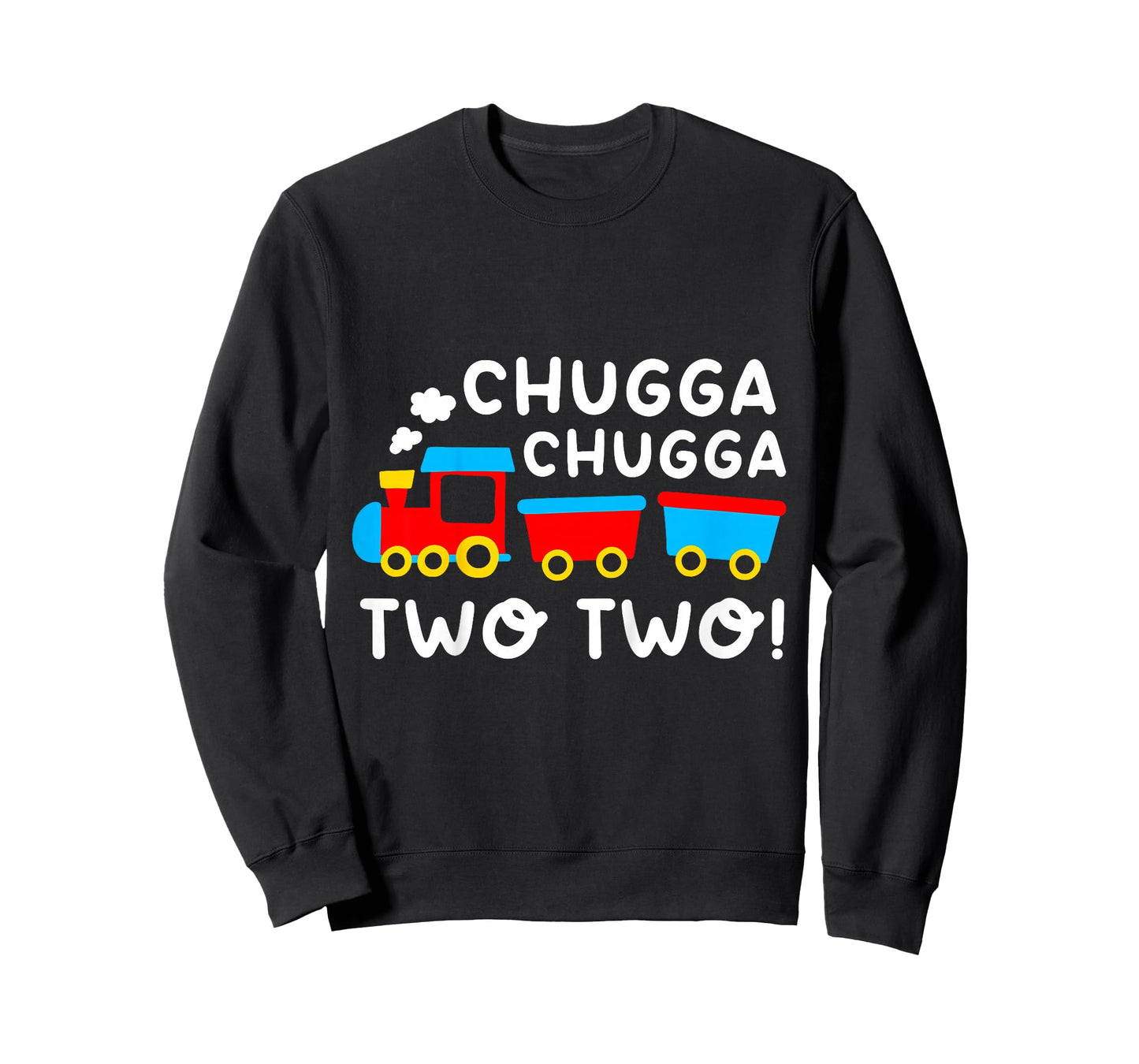 2nd Birthday Boy Train Chugga Chugga Two Two Toddler T-Shirt
