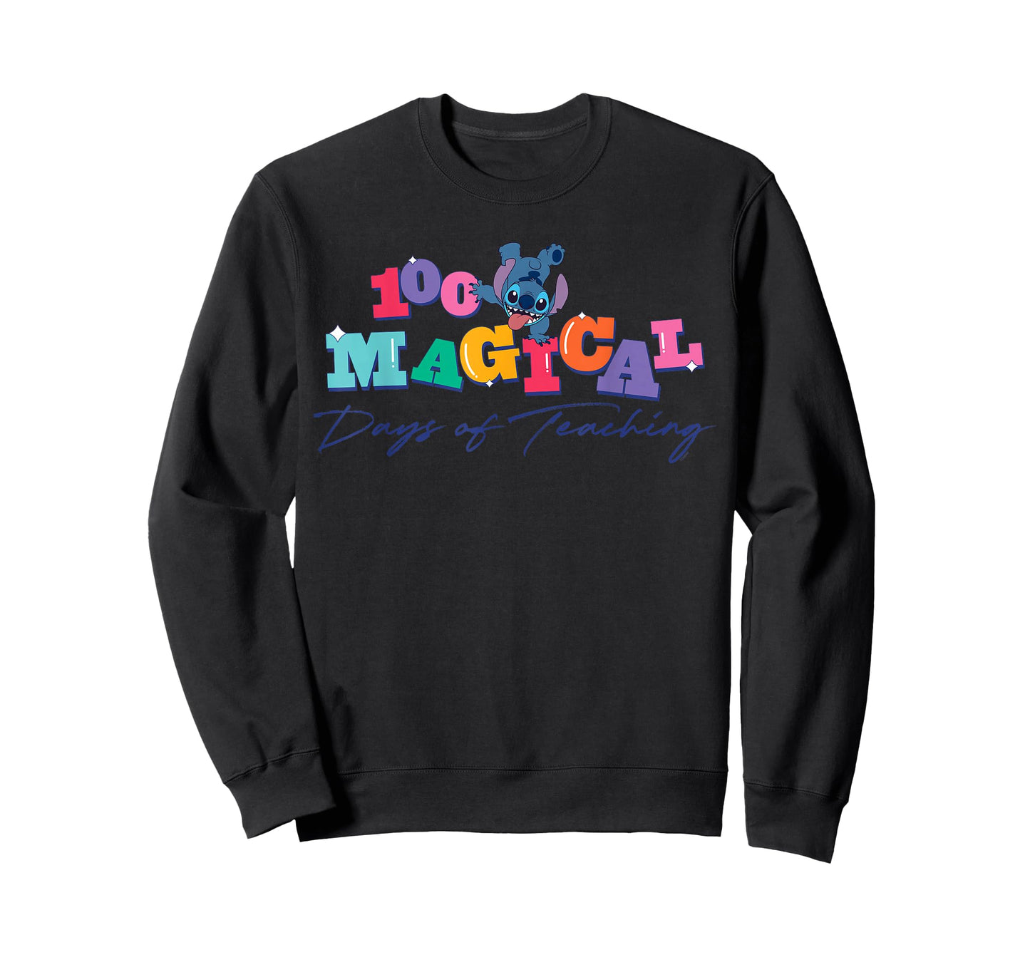 Disney Stitch 100 Magical Days of Teaching 100th Day School T-Shirt