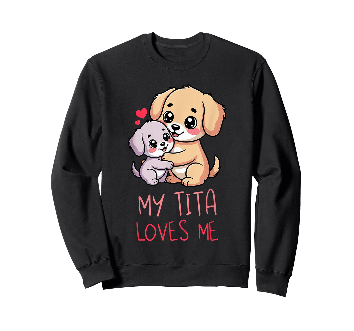 Cute Baby & Grandma My Tita Loves Me Dog T-Shirt
