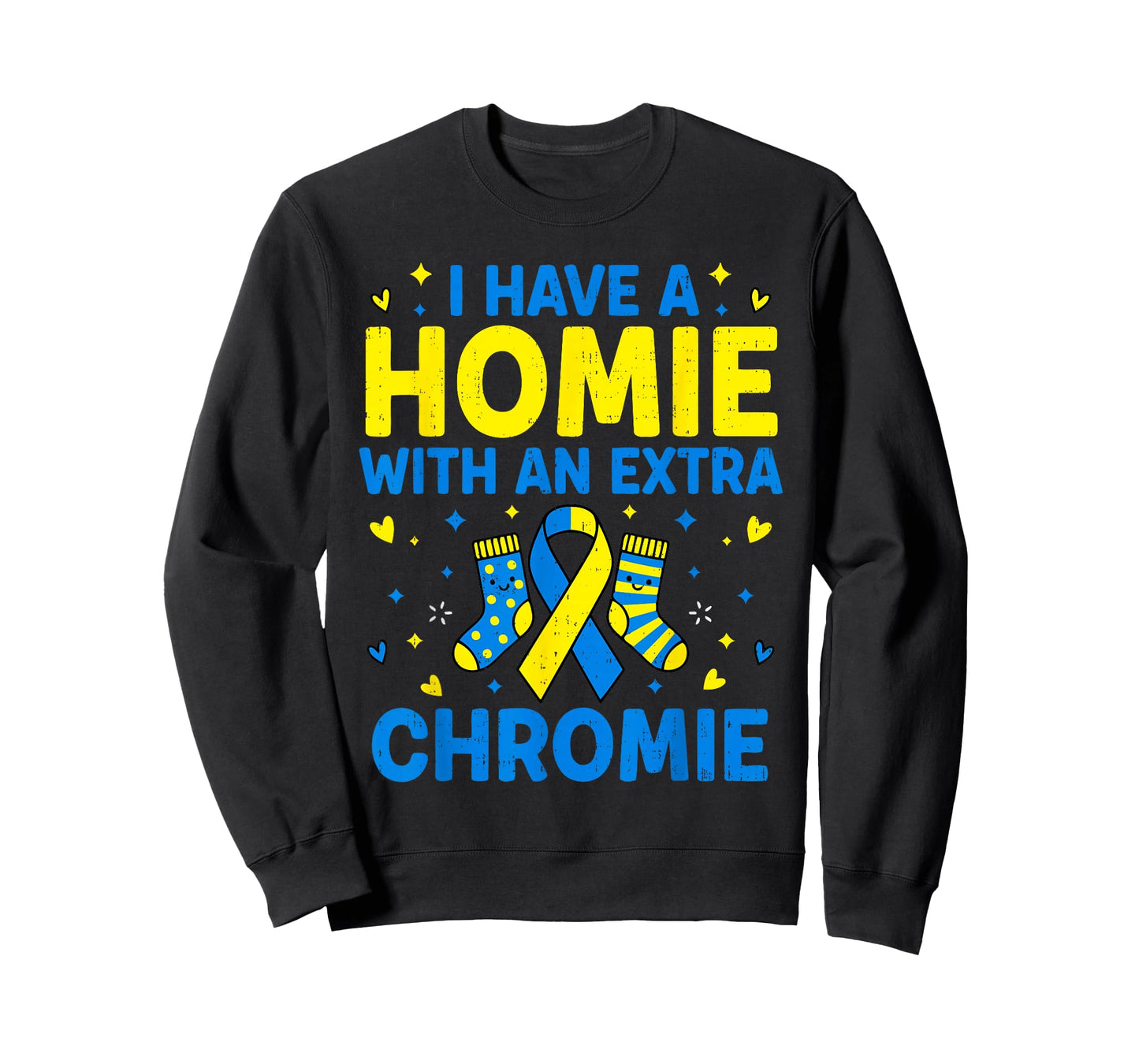 Friend Homie Down Syndrome Awareness T21 Youth Boys Girl Kid T-Shirt