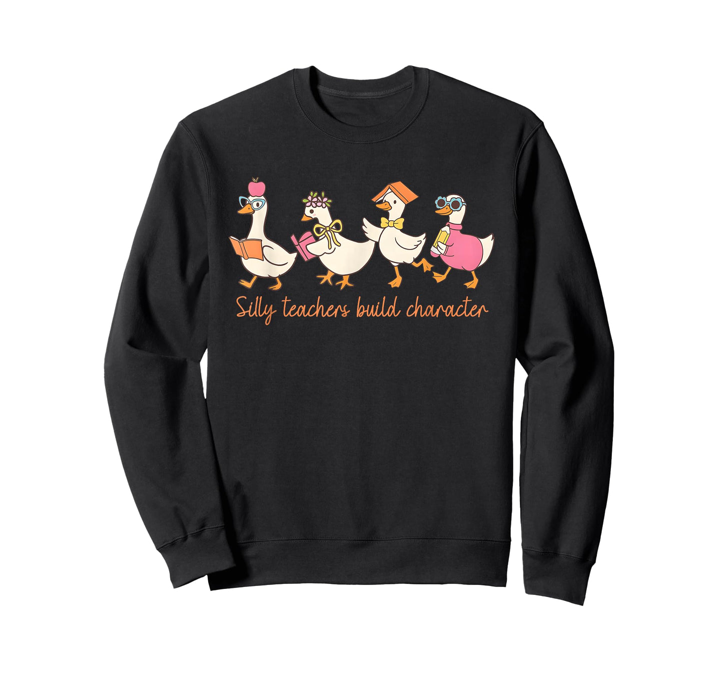 Silly Teacher Goose Appreciation Teachers Day Funny Meme T-Shirt