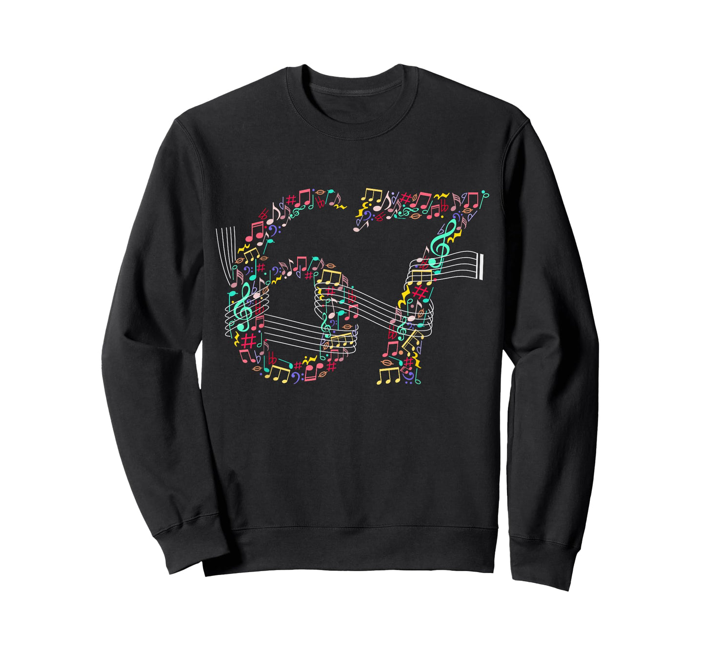 Funny 6 7 Music Meme for Musicians 67 Music Teacher T-Shirt