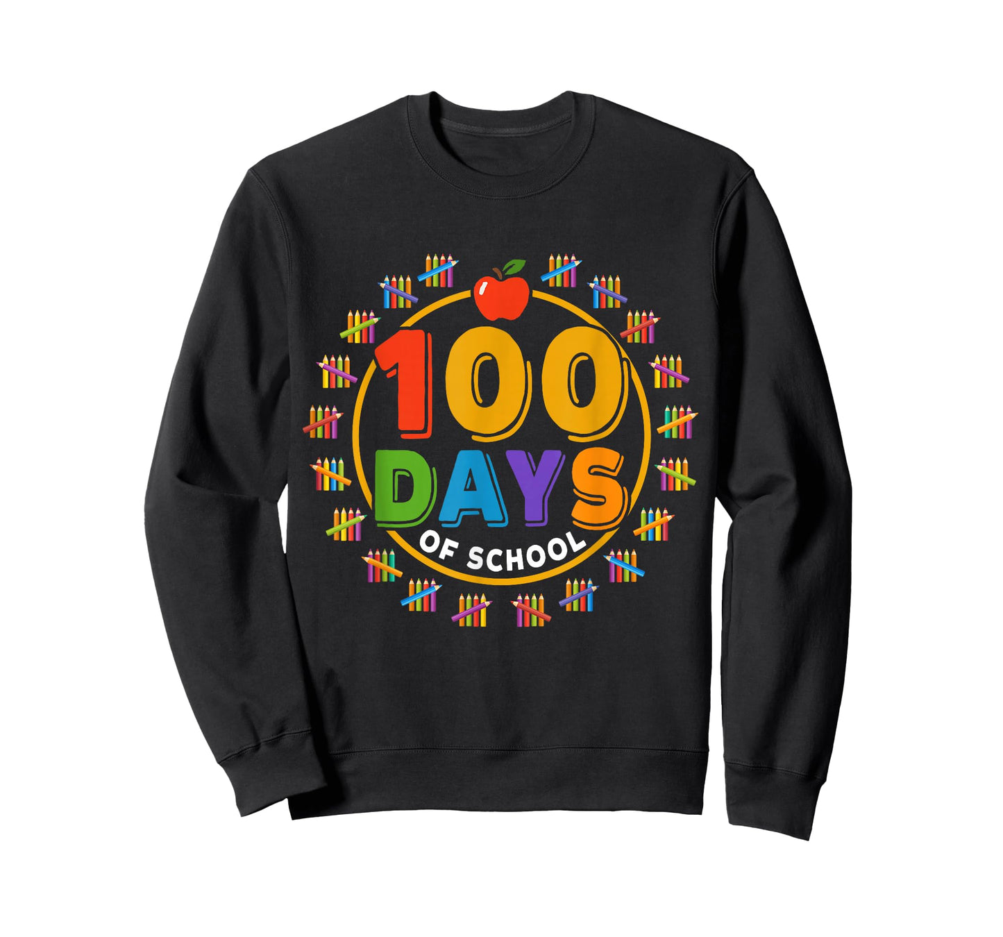 100 Days of School Design, Happy 100th Day of School T-Shirt