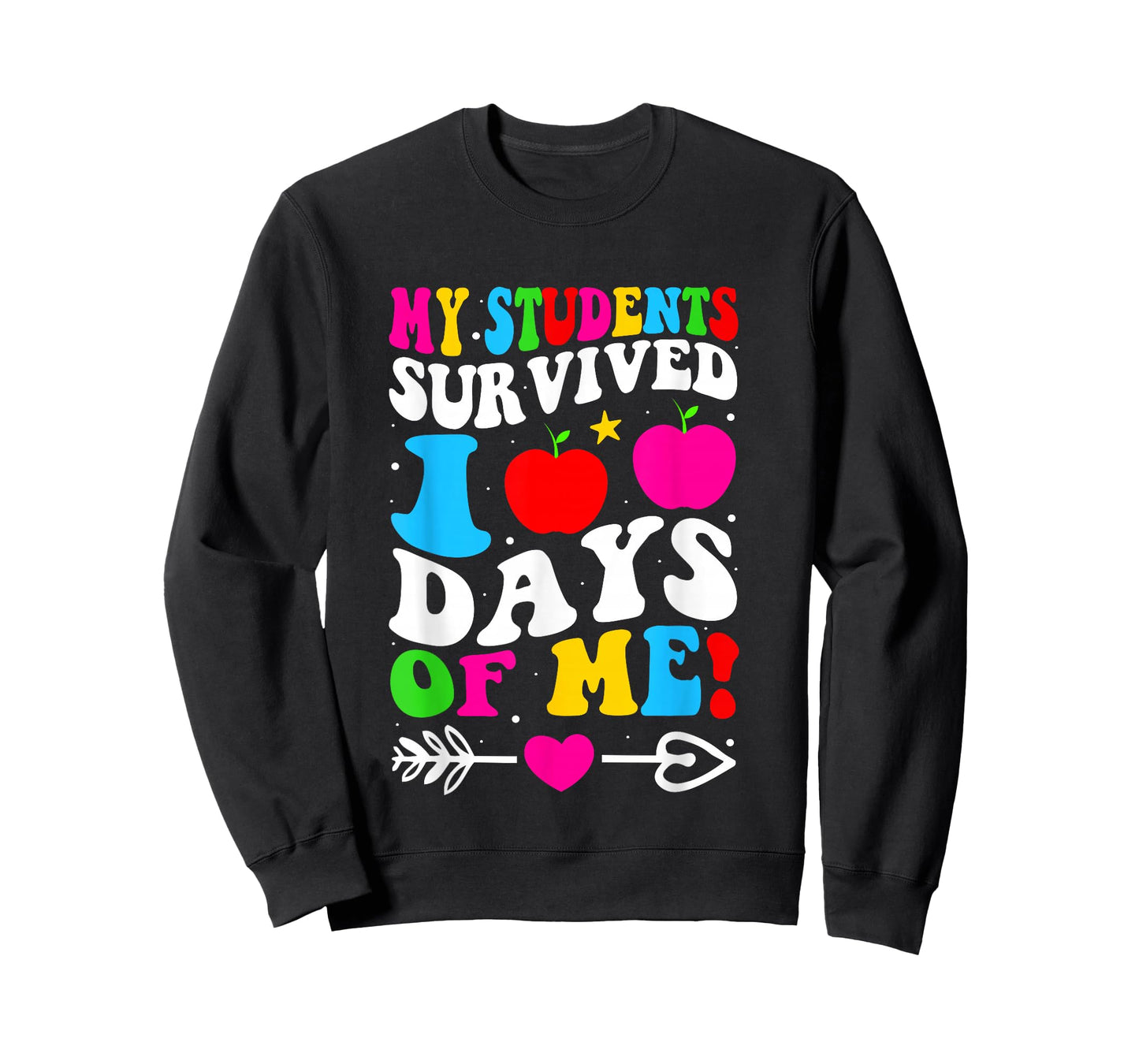 My Students Survived 100 Days of Me 100th Day Girl Boy Kid T-Shirt
