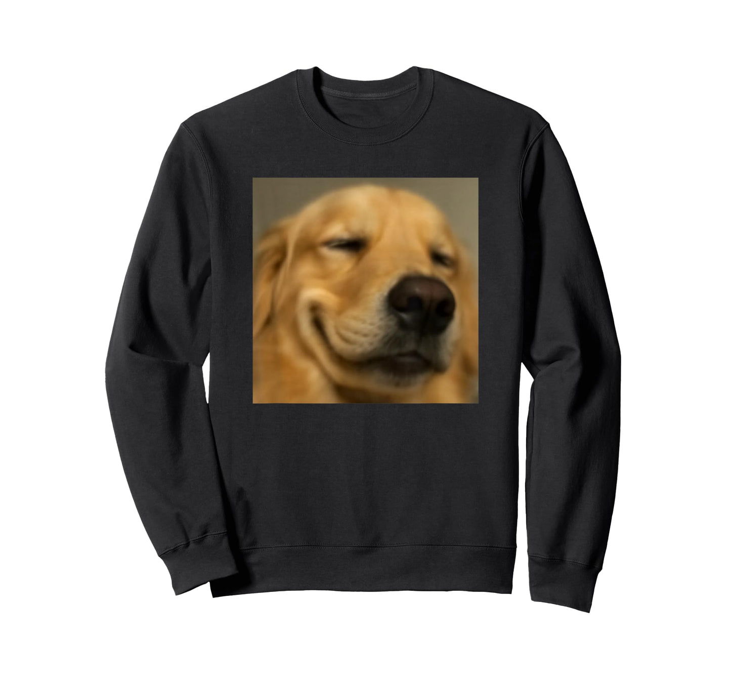 Funny Cute Sleepy Golden Retriever Blurry Photo T-Shirt