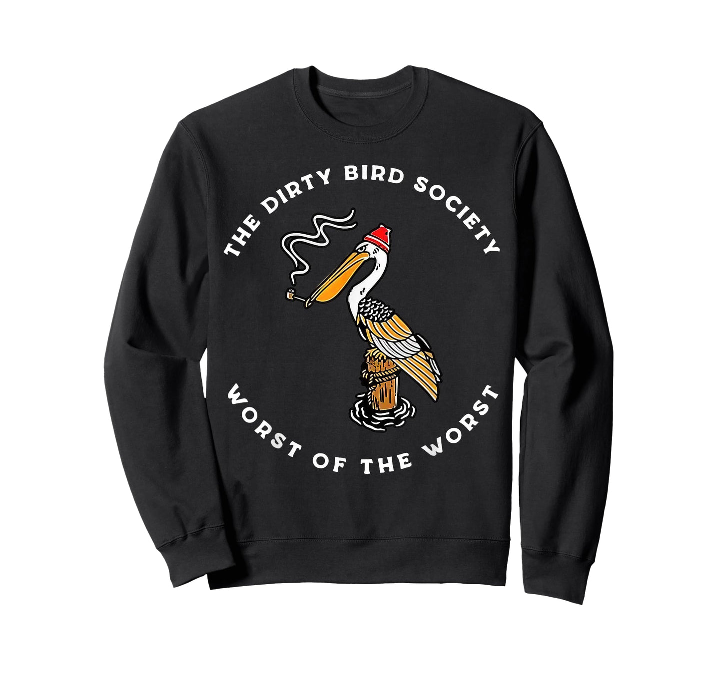 The Dirty Bird Society Worst of The Worst Cartoon Art T-Shirt