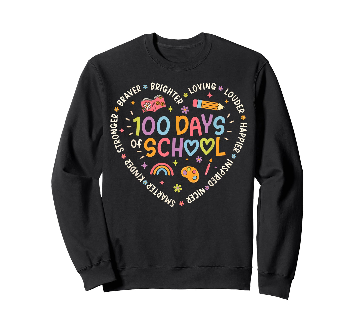100 Days of School Teacher 100th Day of School Kids Girls T-Shirt
