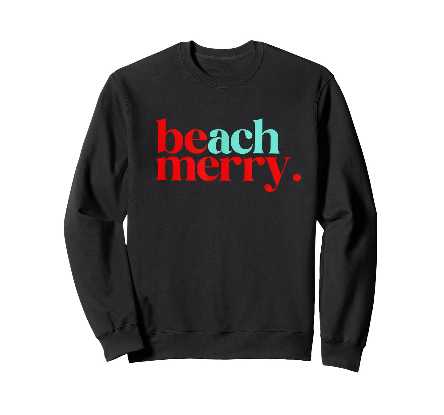 Beach Merry Christmas Funny T-Shirt