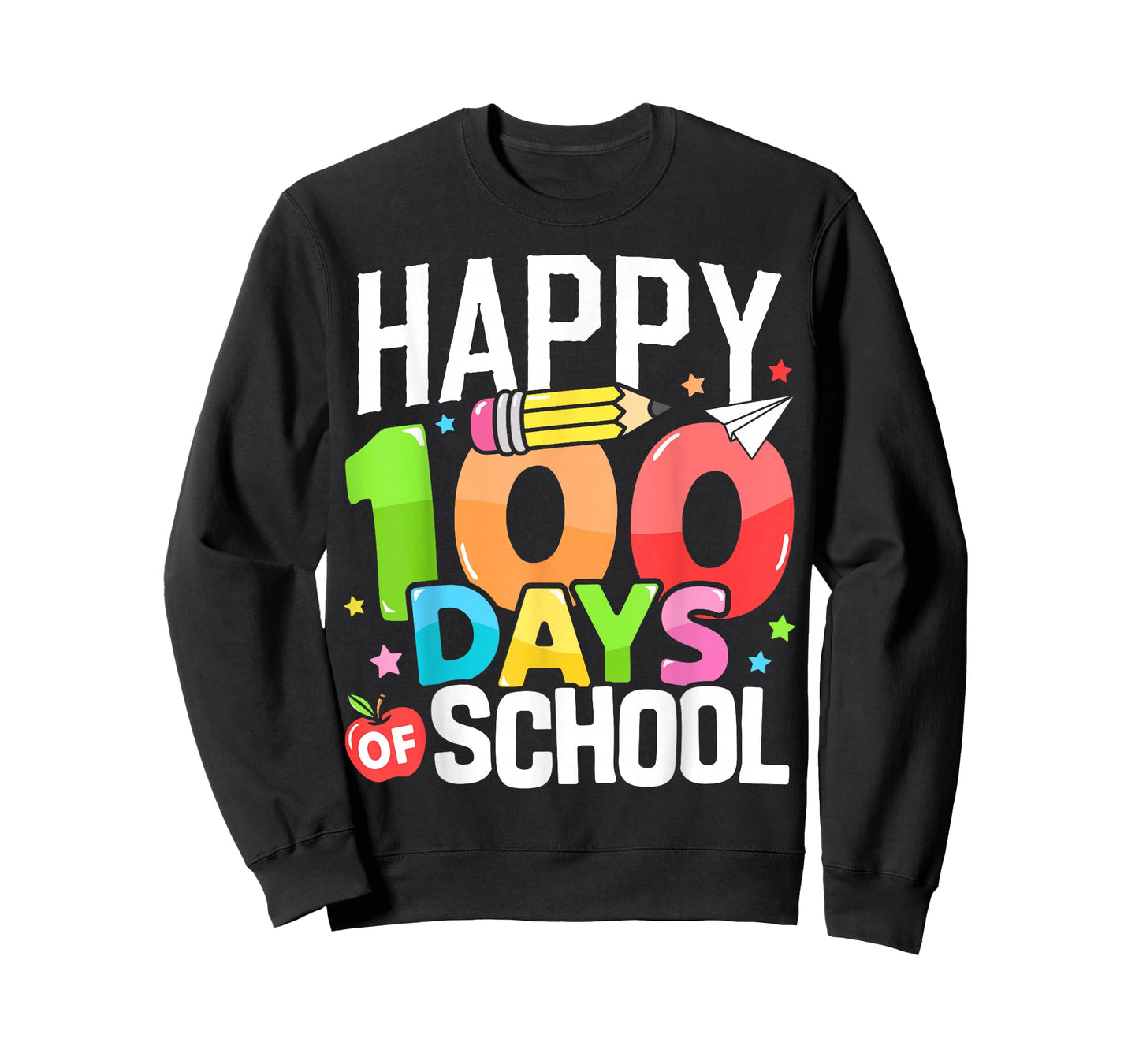 Happy 100 Days of School Teacher 100th Day of School Kids T-Shirt