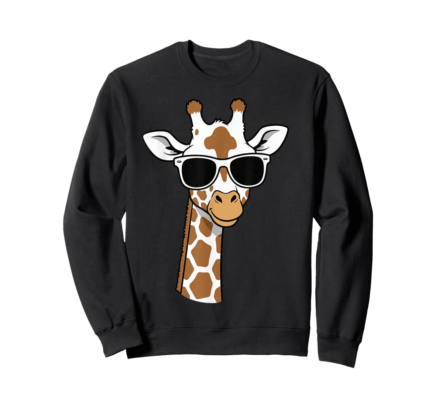 Giraffe Face Sunglasses Funny Giraffe for Kids T-Shirt