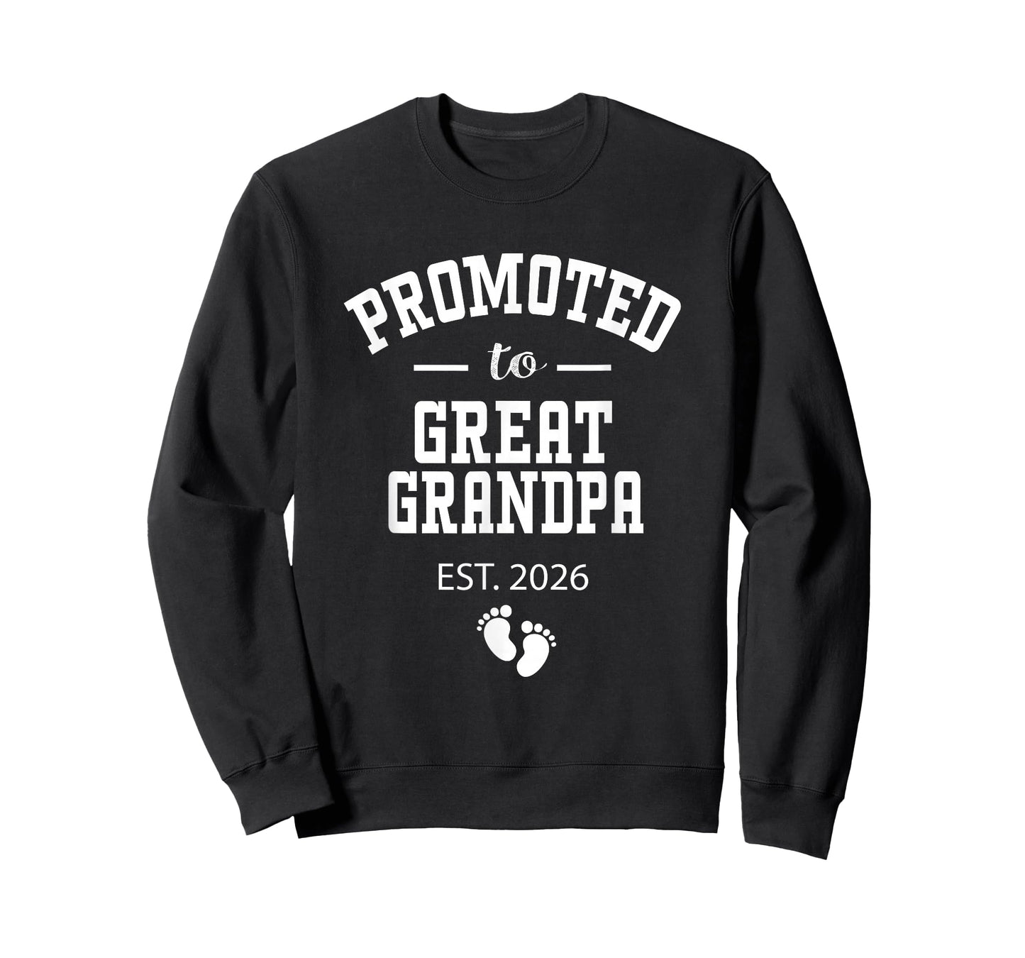 Promoted to Great Grandpa 2026 First Time Grandfather Men T-Shirt