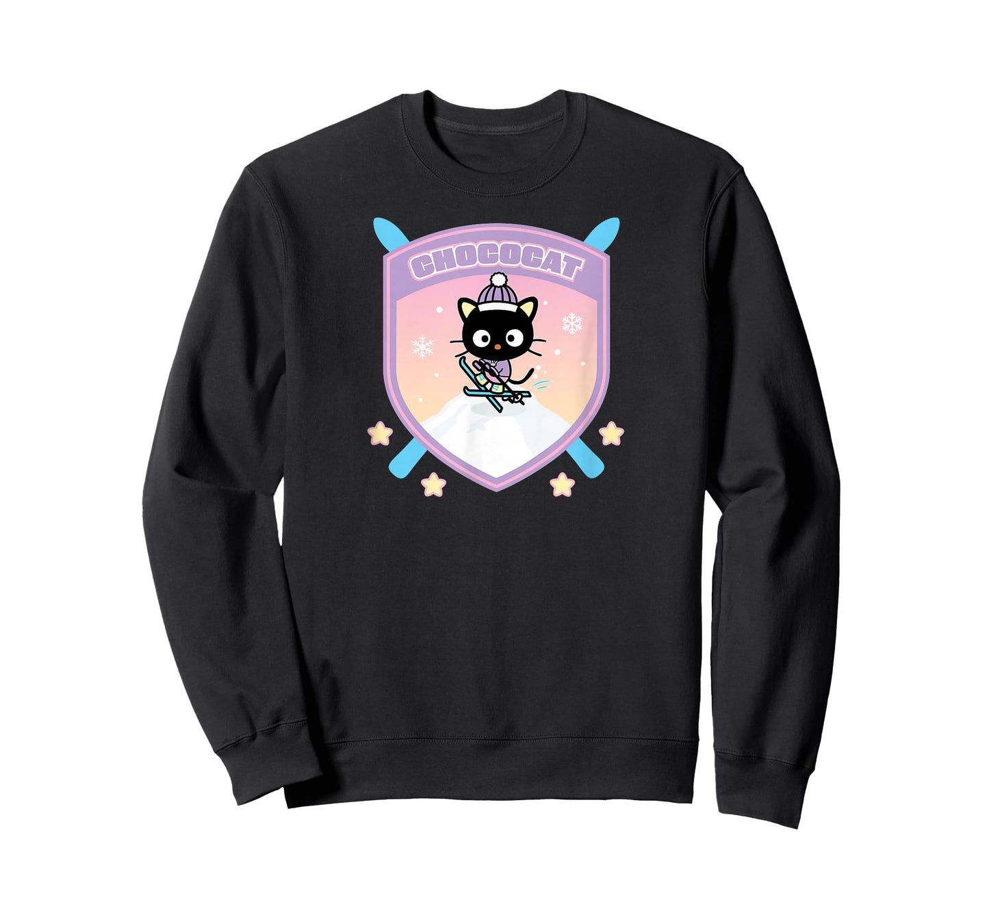 Chococat Winter Sports Ski Mountain T-Shirt