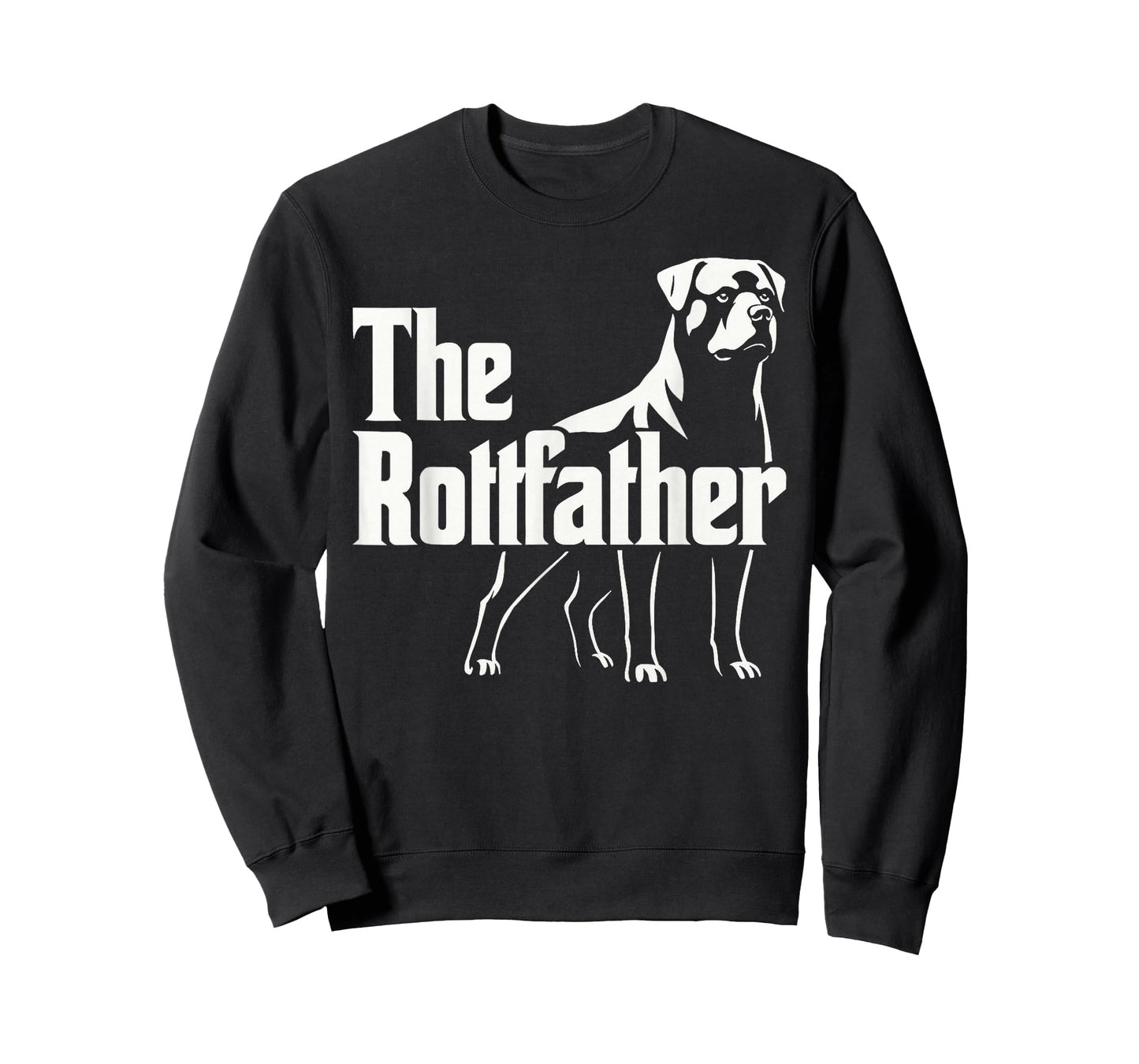 Funny Dog Owner Dad Rottweiler The RottFather T-Shirt