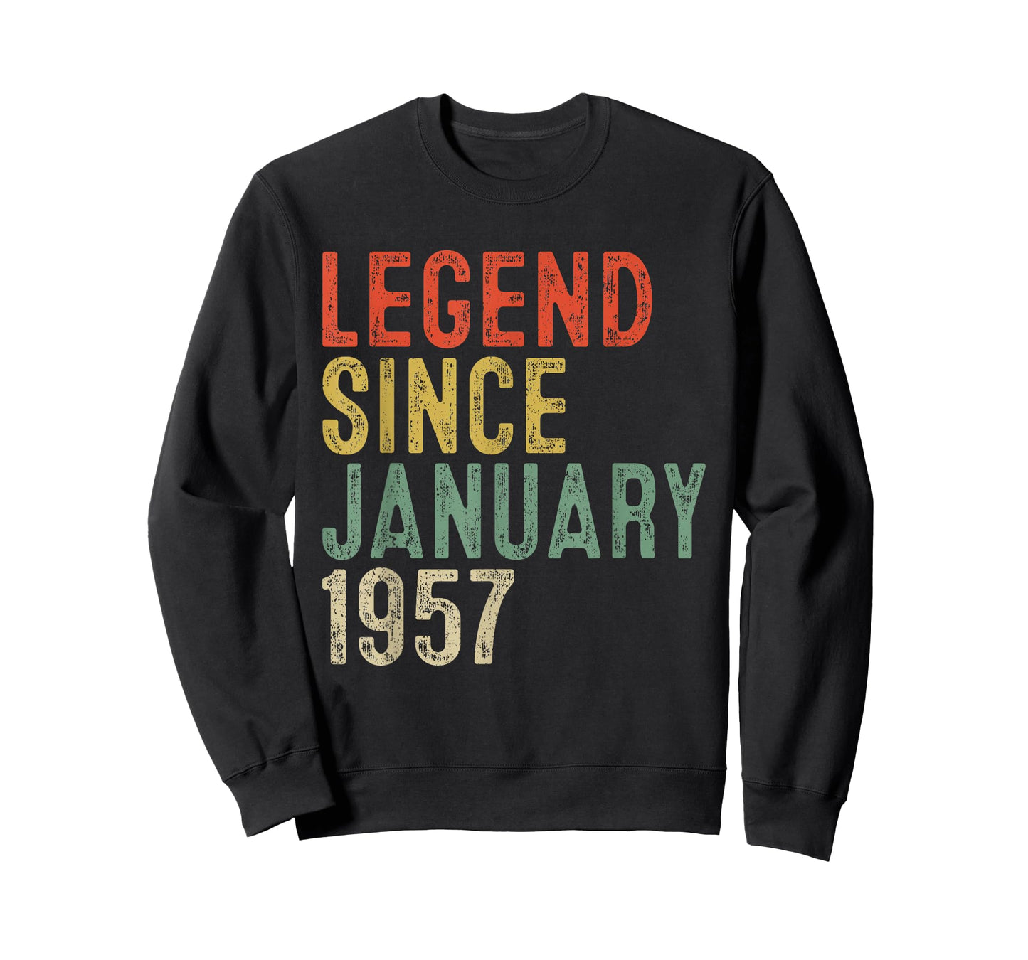 Legend Since January 1957 69th Birthday Gifts 69 Year Old T-Shirt