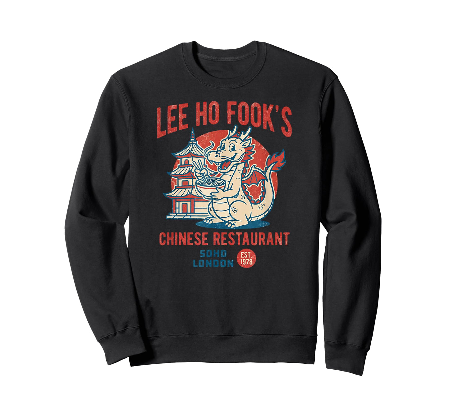 Vintage Lee Ho Fook's Chinese Restaurant Soho London T-Shirt