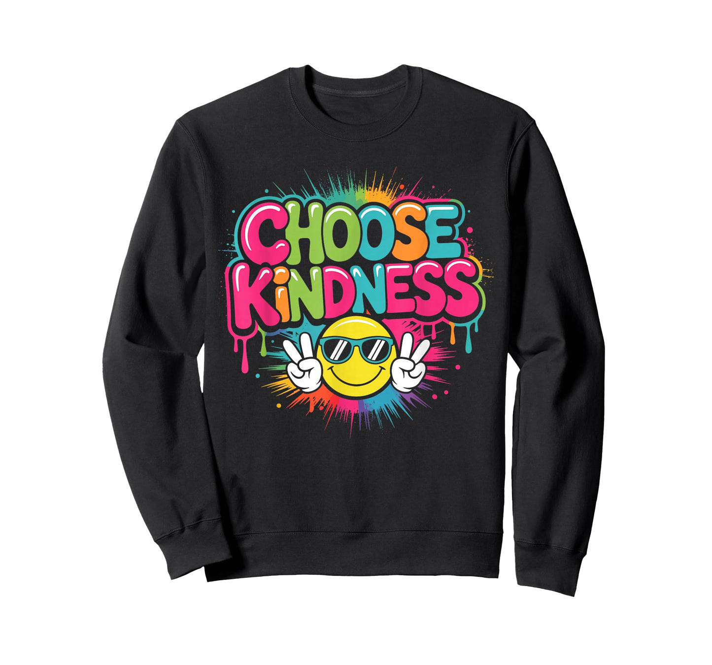 Choose Kindness Colorfull Be Kind Inspirational Positive T-Shirt