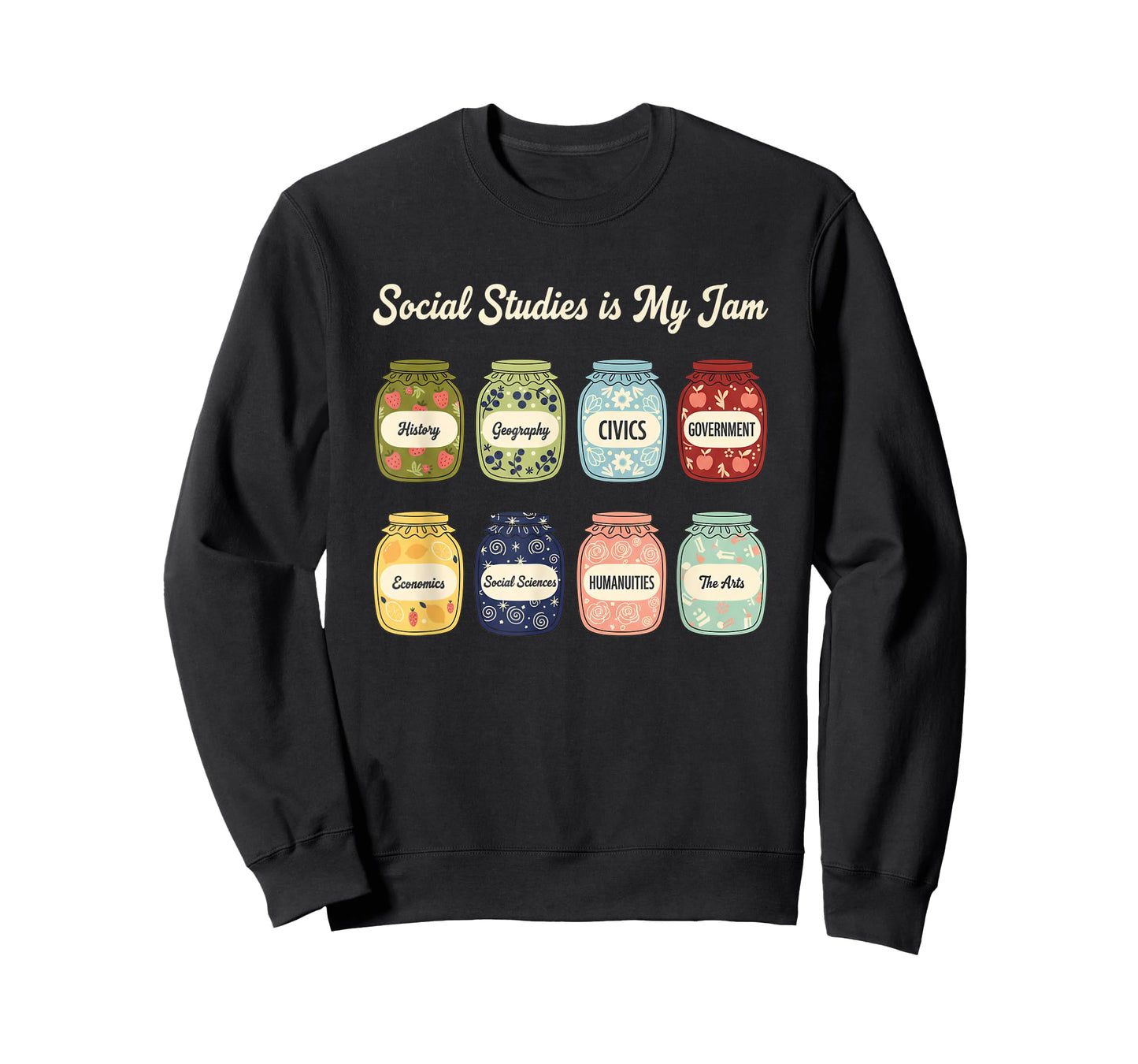 Teacher - Social Studies is My Jam History Civics & More T-Shirt
