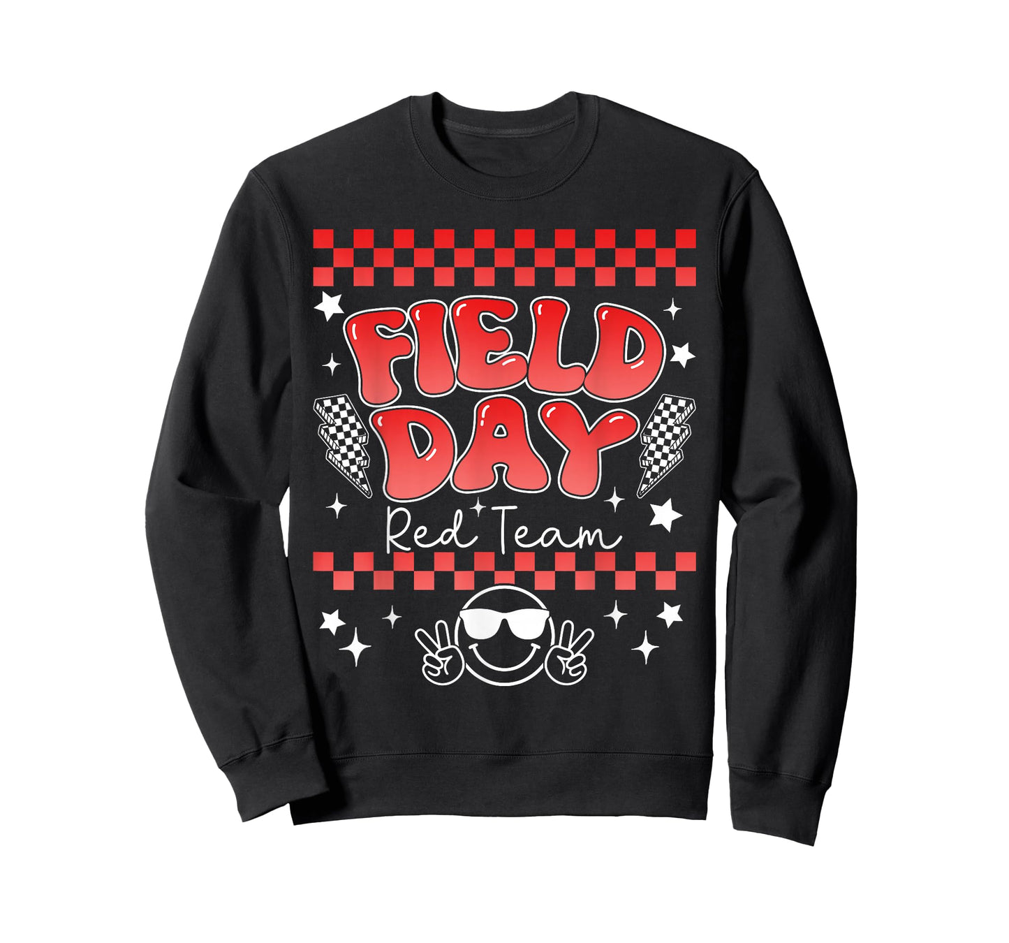 Color Game Competition Field Day Red Team Men Women Kid T-Shirt