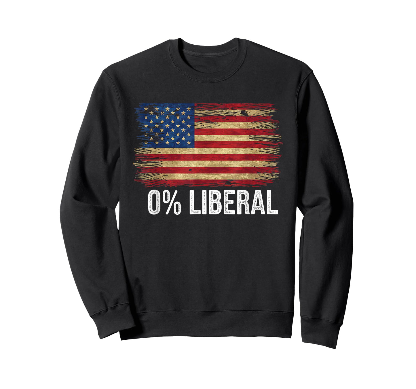 0% Liberal Tshirt Zero Percent Anti Liberal Republican T-Shirt
