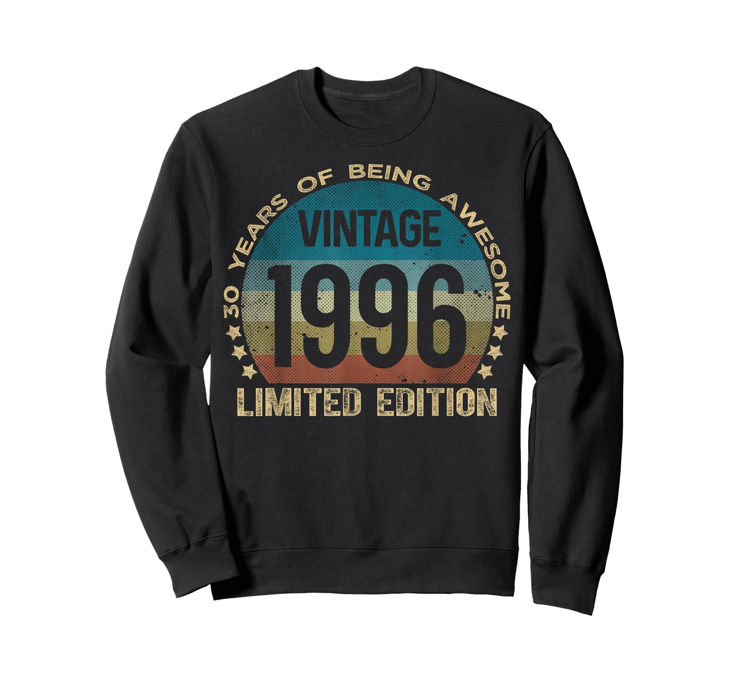 30 Year Old Gifts Vintage 1996 Limited Edition 30th Birthday T-Shirt