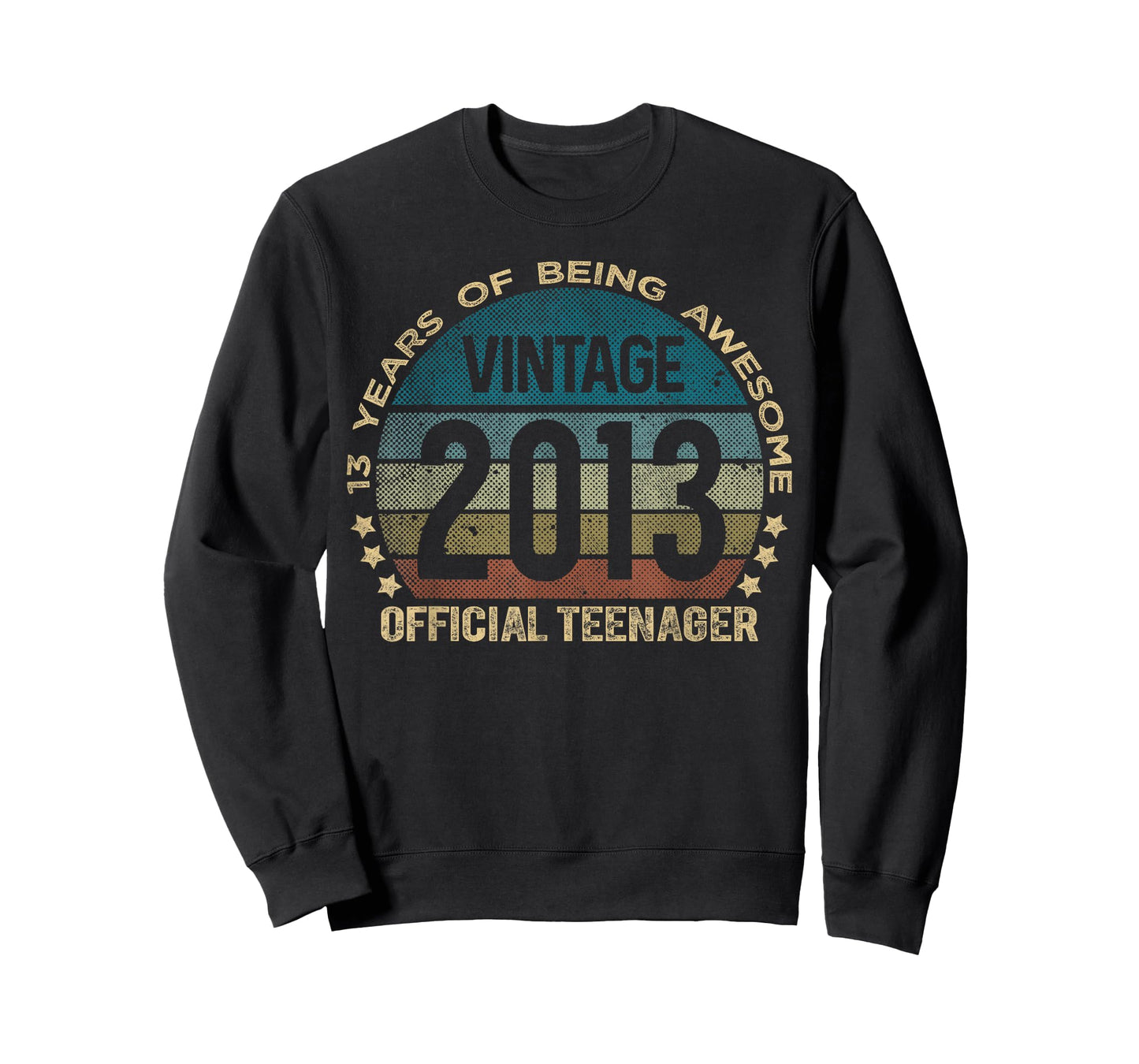 Official Teenager 13 Year Old Vintage 2013 Limited Edition T-Shirt