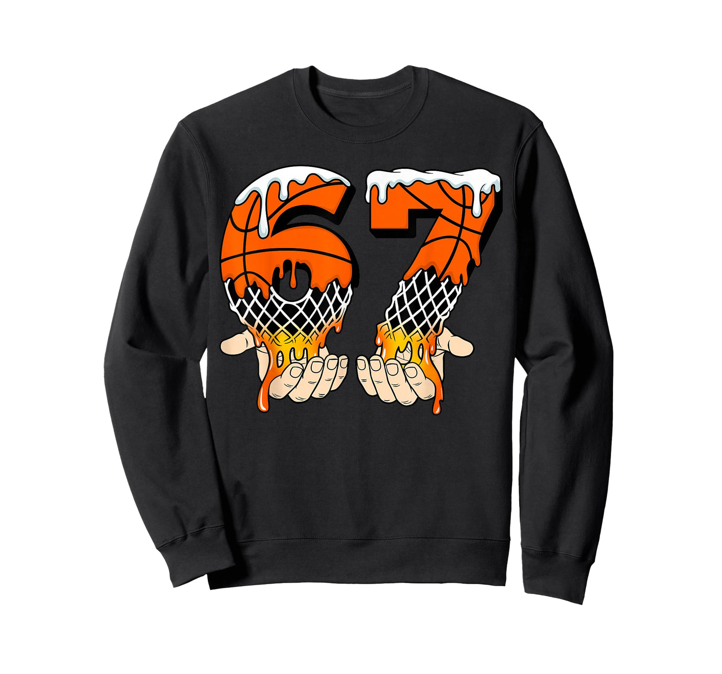 Basketball 67 Ice Cream Drip 6 7 Six Seven Meme Sport Player T-Shirt