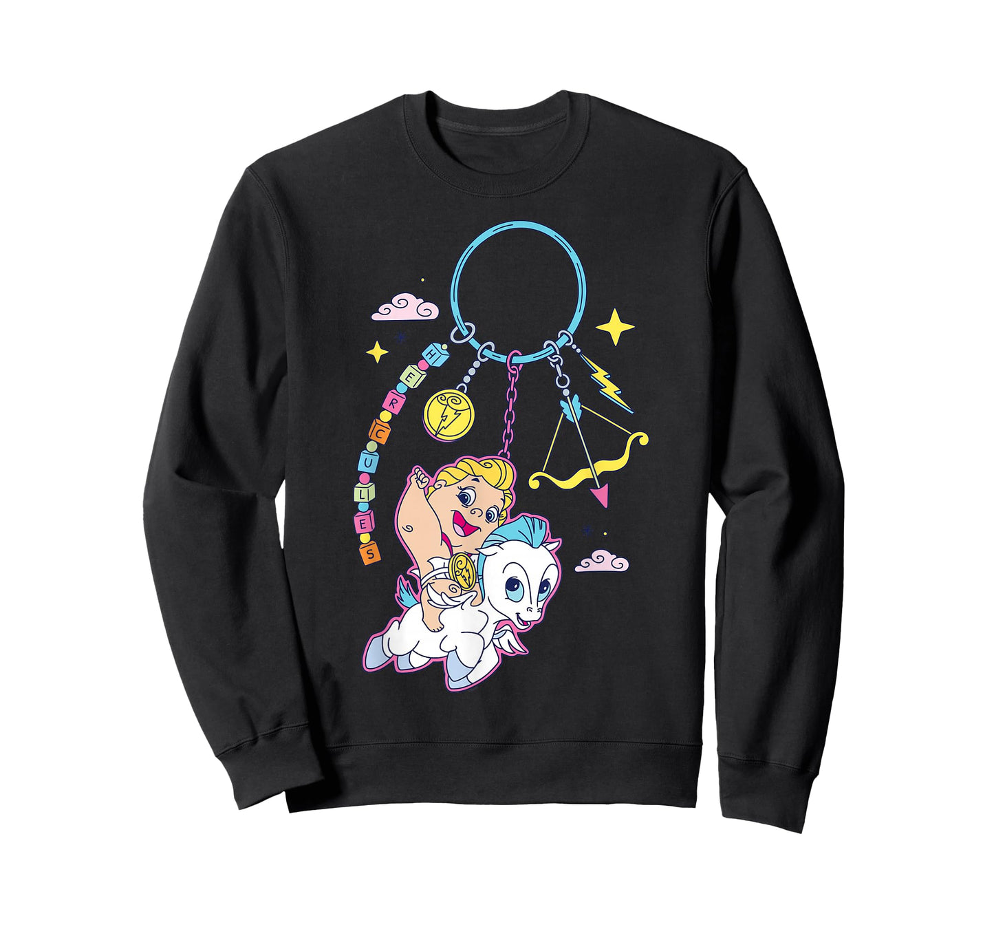 Disney Baby Hercules and Pegasus Fashion Bag Charm T-Shirt