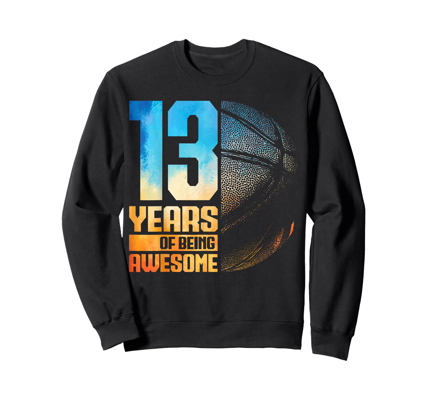 13th Birthday Boys Basketball Player Basketball 13 Years Old T-Shirt