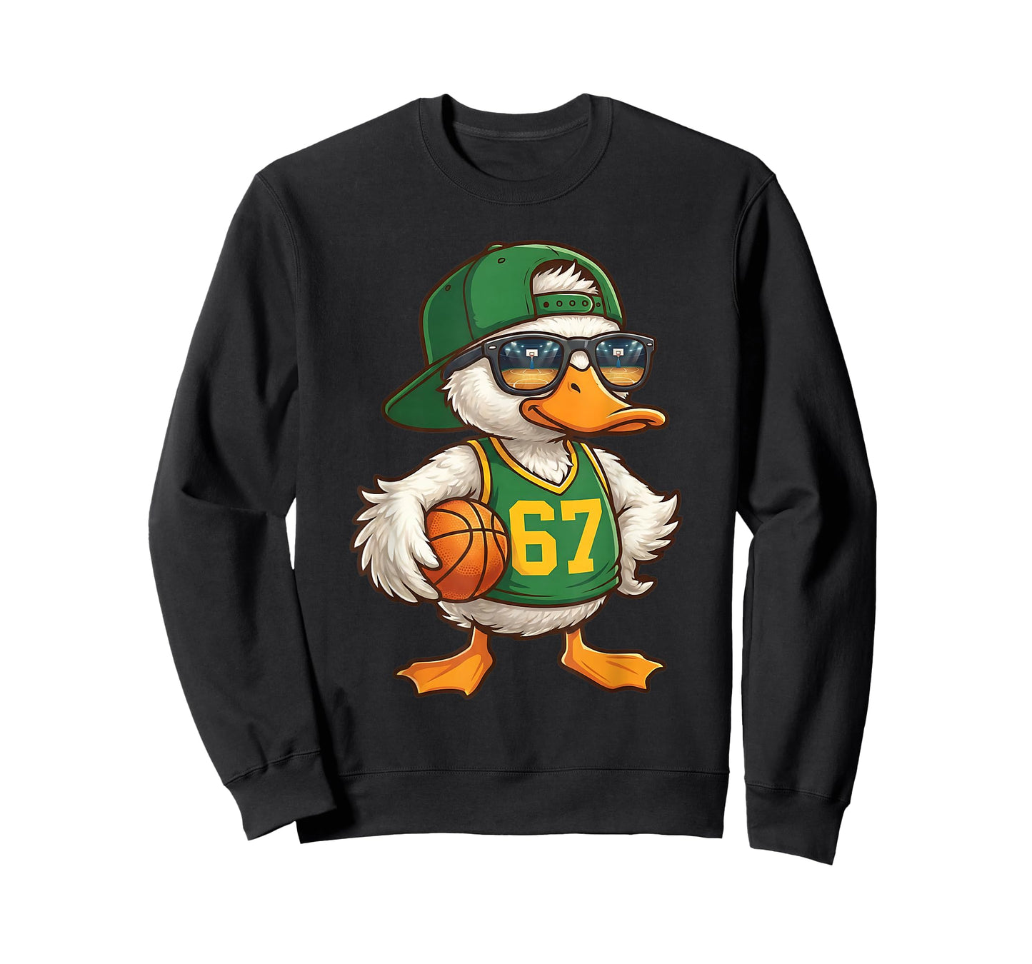 Duck Basketball 67 Gen Alpha Slang Sports Men Boys Kids T-Shirt