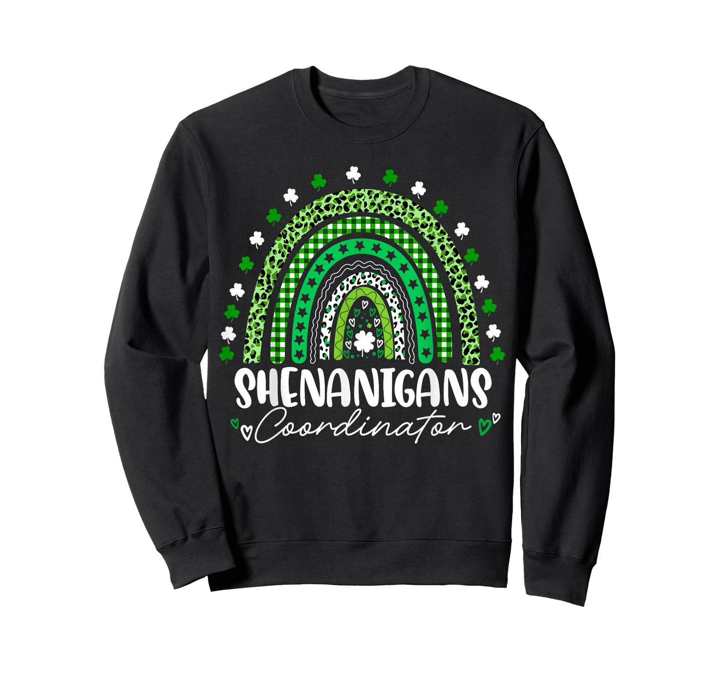 St Patricks Day Shenanigans Coordinator Shamrock Teacher T-Shirt