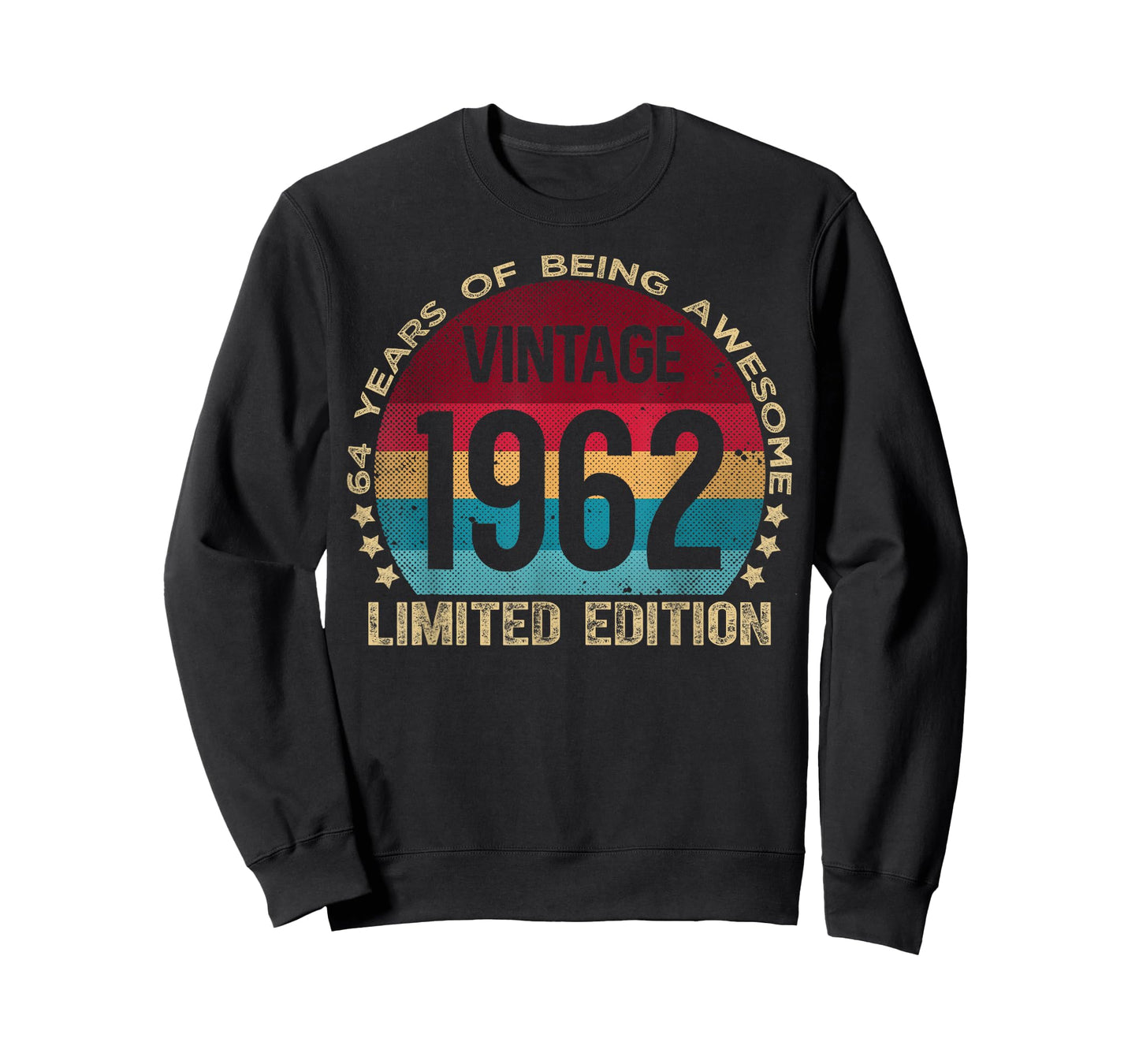 64 Year Old Gifts Vintage 1962 Limited Edition 64th Birthday T-Shirt