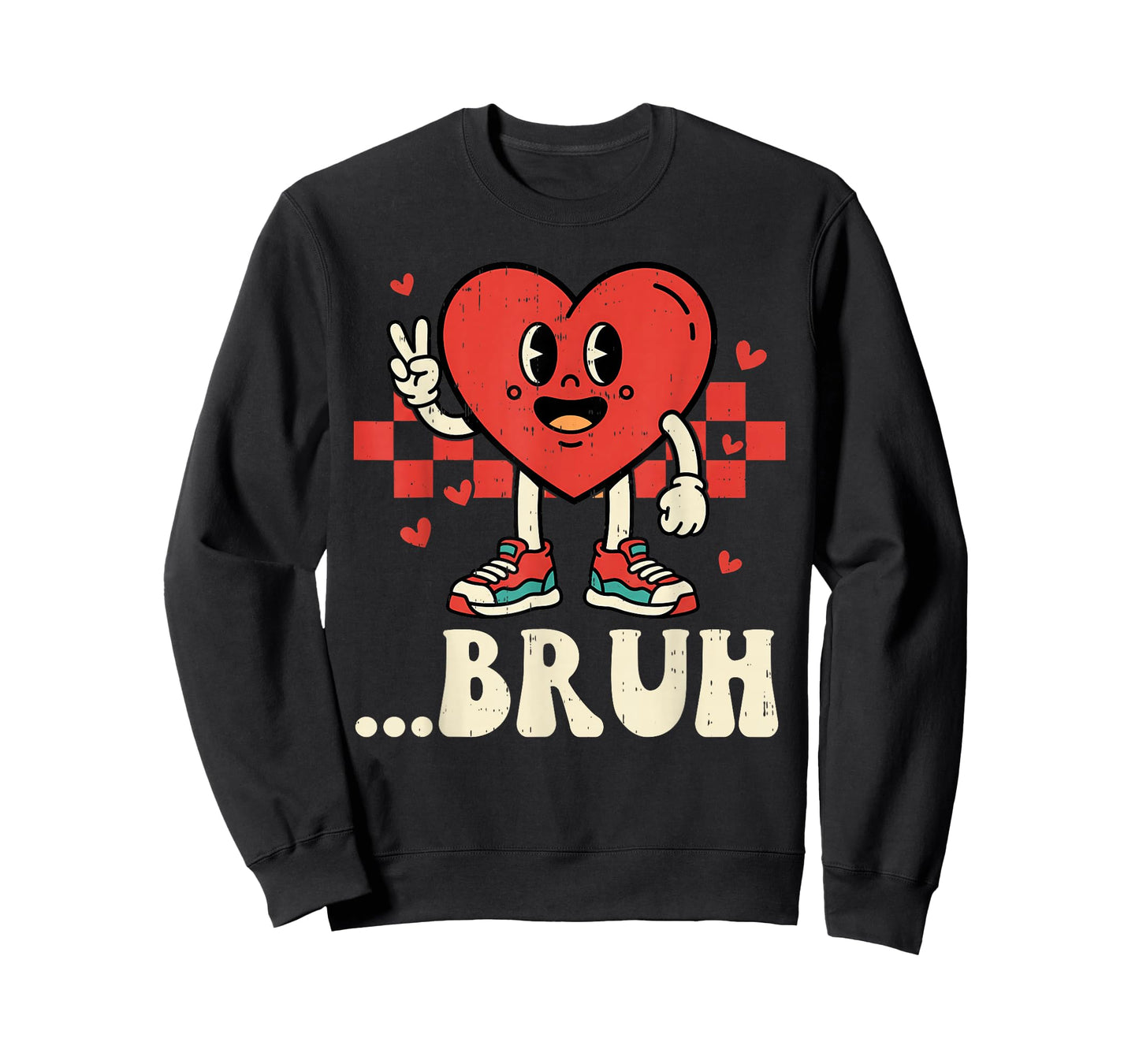Dabbing Heart Dab Valentines Day for Teens Boys Girls Kids T-Shirt