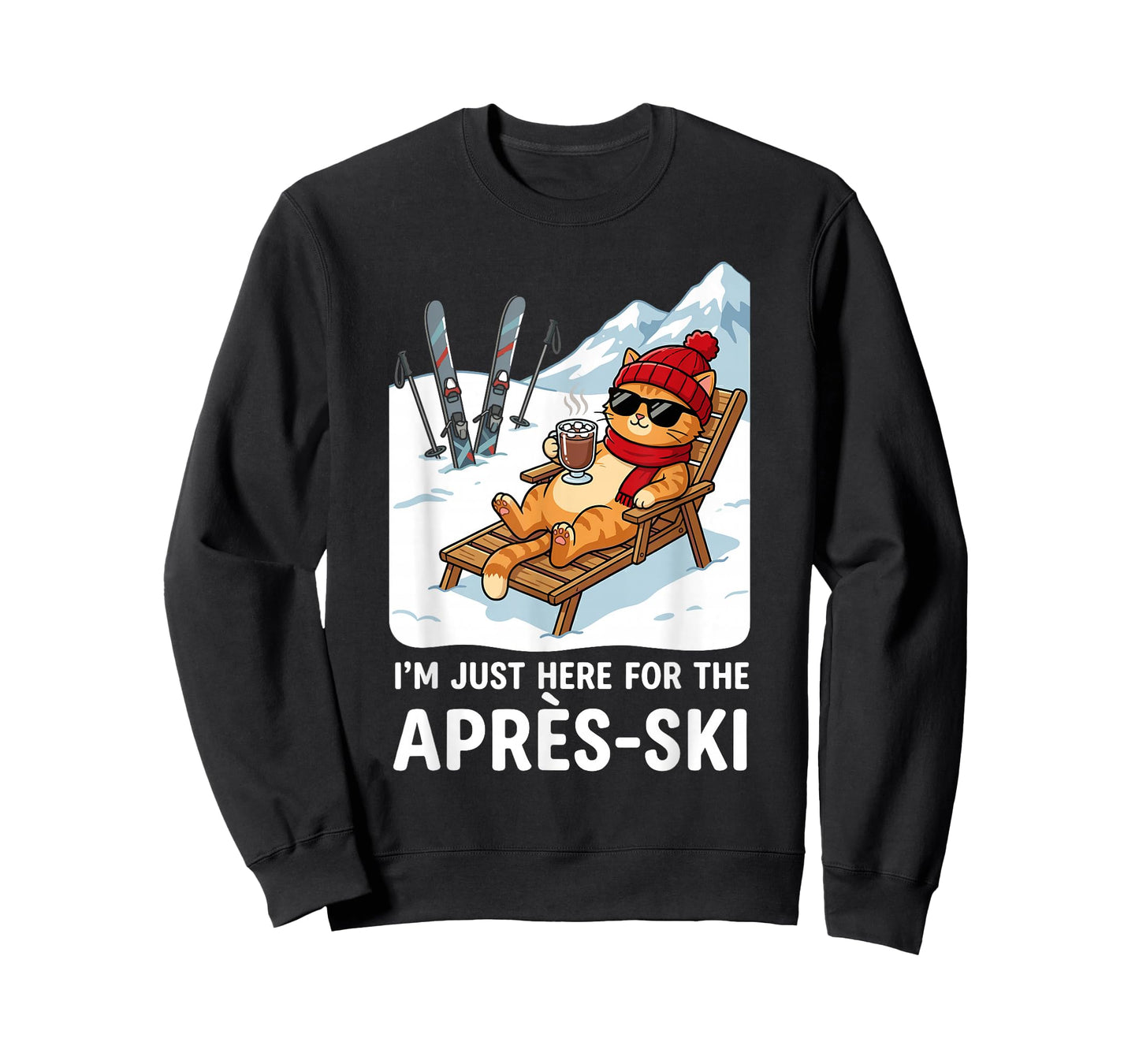 Après-ski Cat Skiing Men Women Kids Funny Après-ski T-Shirt