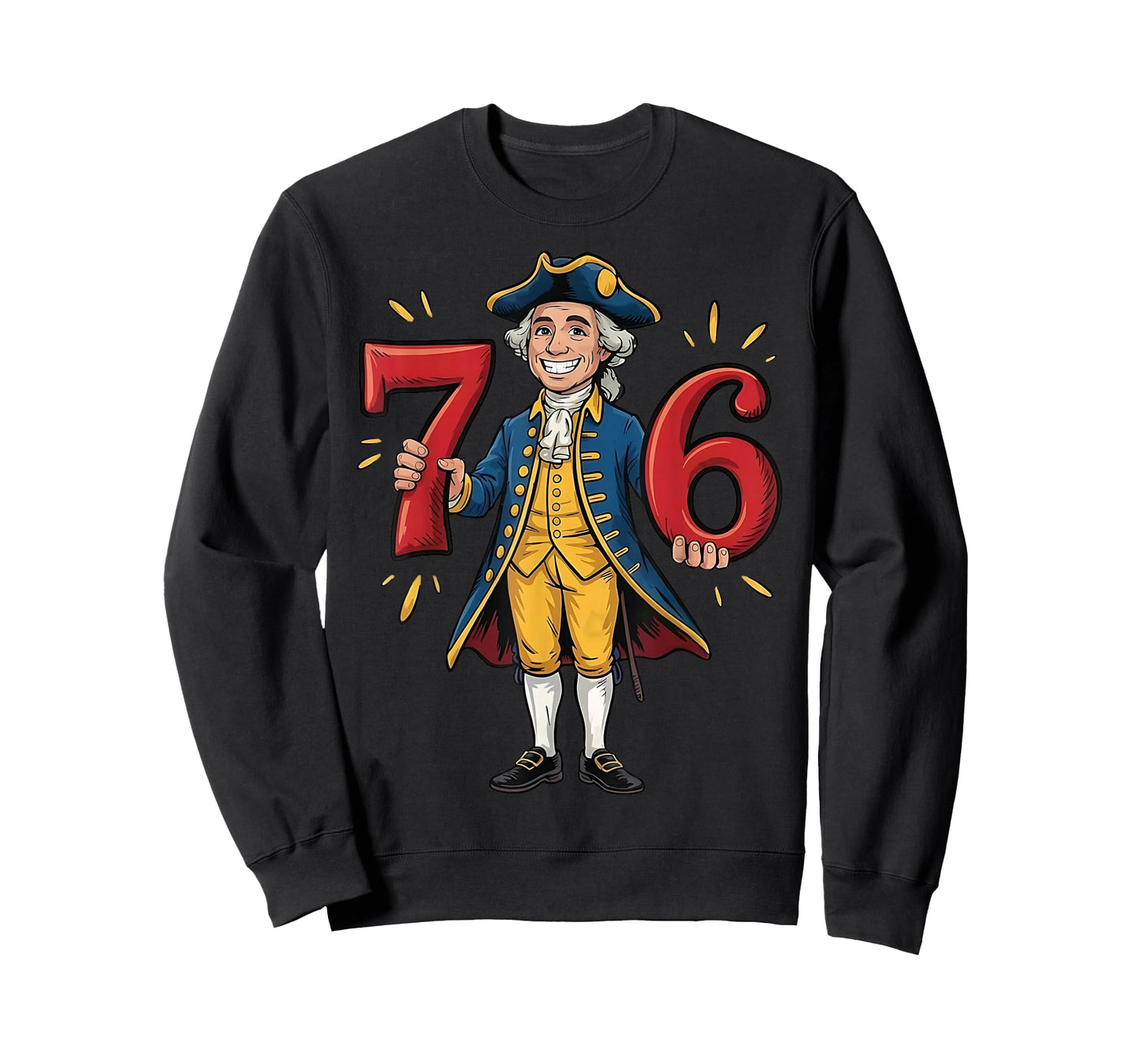George Washington 6-7 7-6 Seven Six 6 7 Teacher American 6 7 T-Shirt