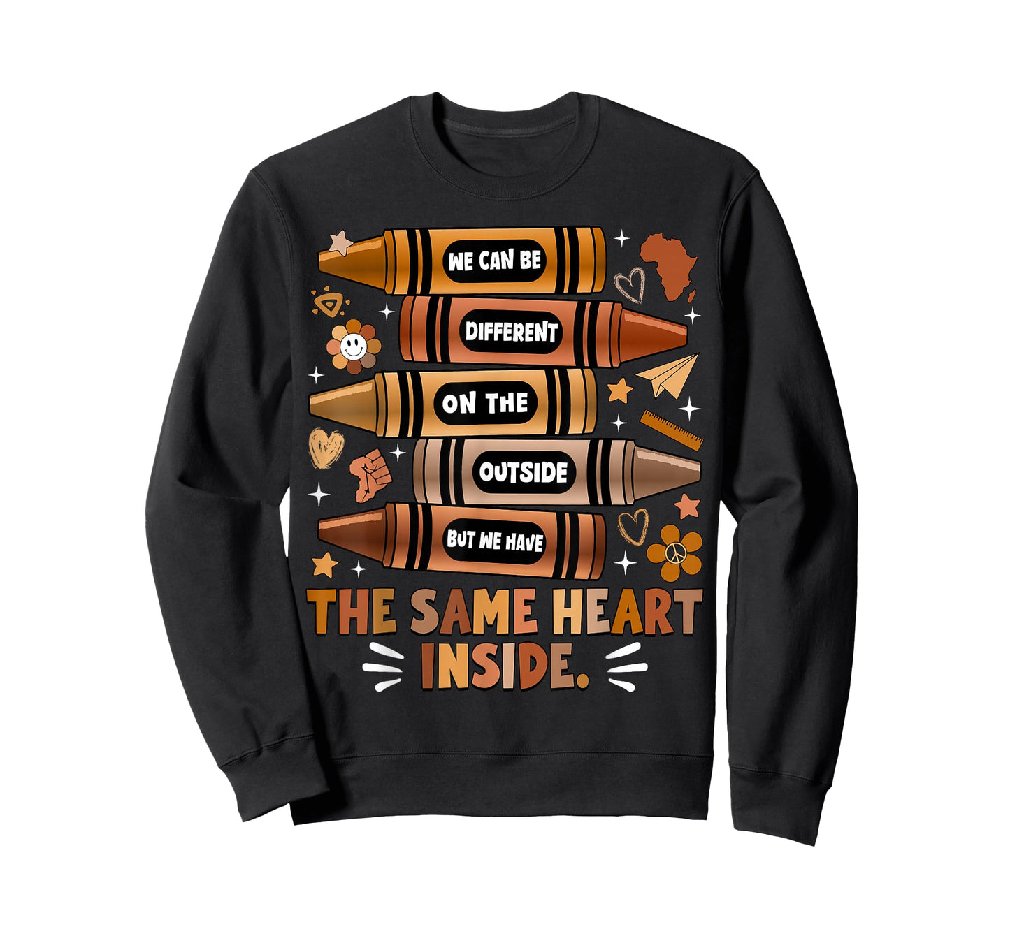 We Have The Same Heart Black History Month African American T-Shirt