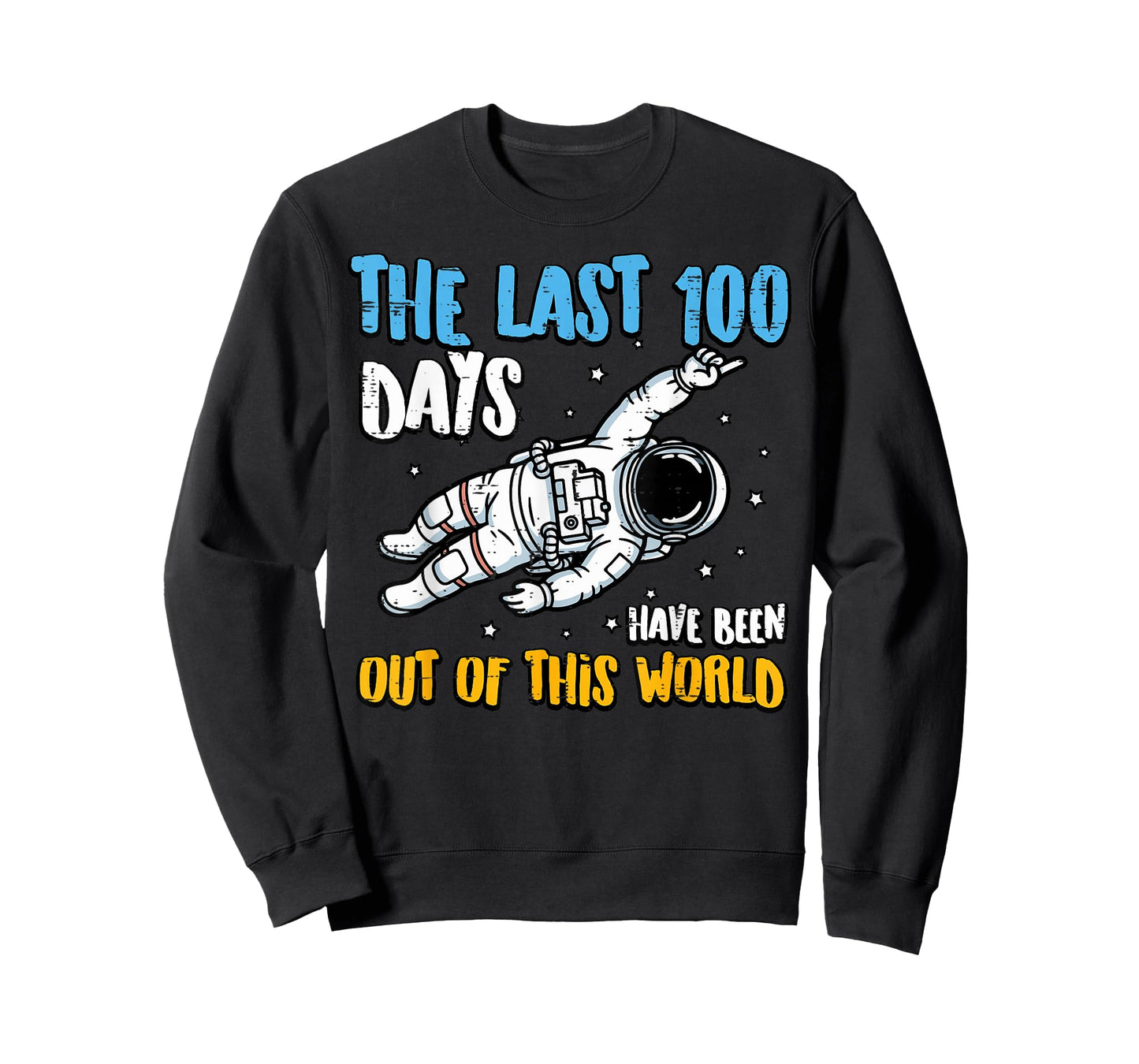Last 100 Days Out of This World 100th Day School Boys Kids T-Shirt