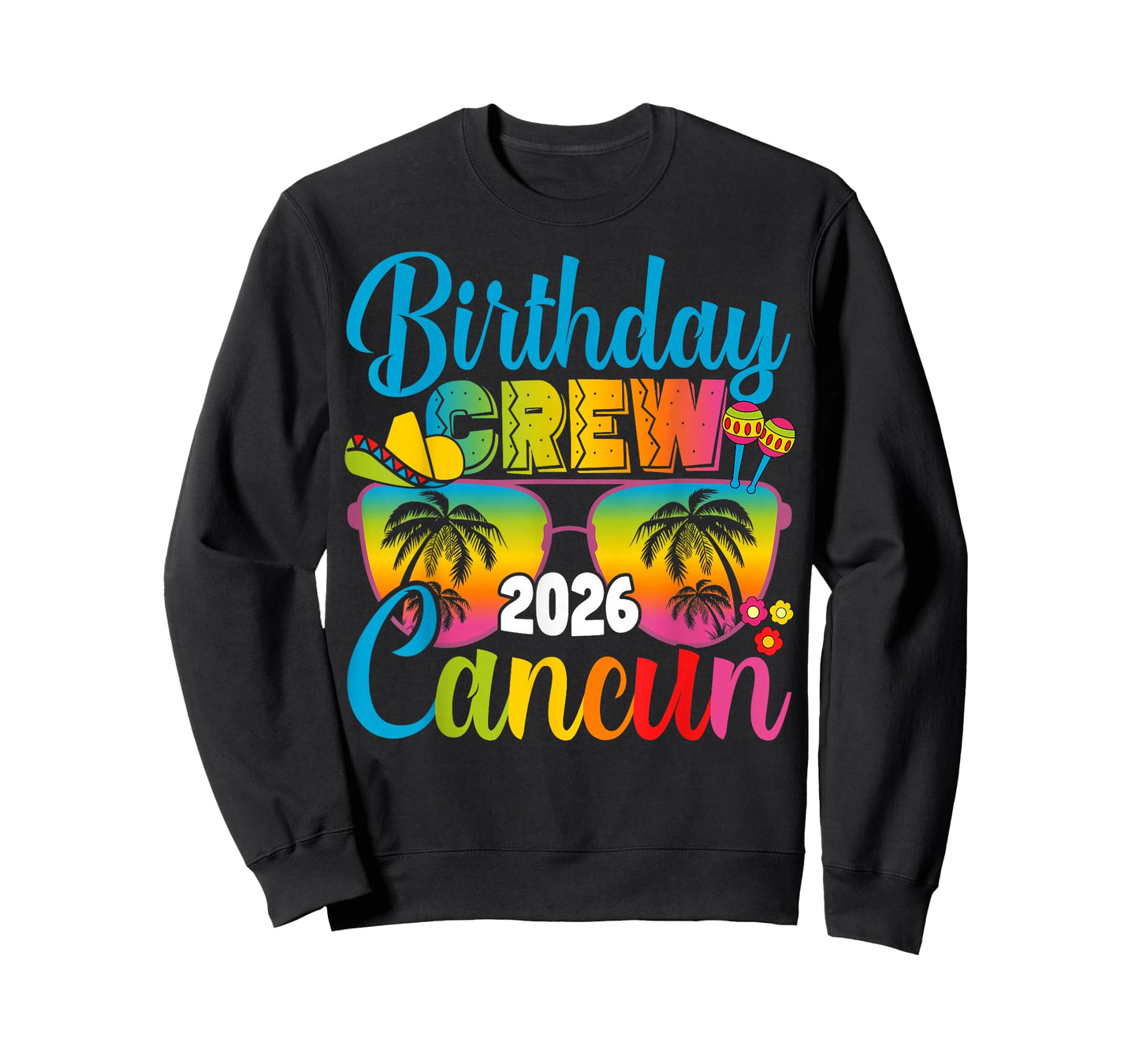 Mexico Cancun Birthday Boy Trip Vacation 2026 Matching Group T-Shirt