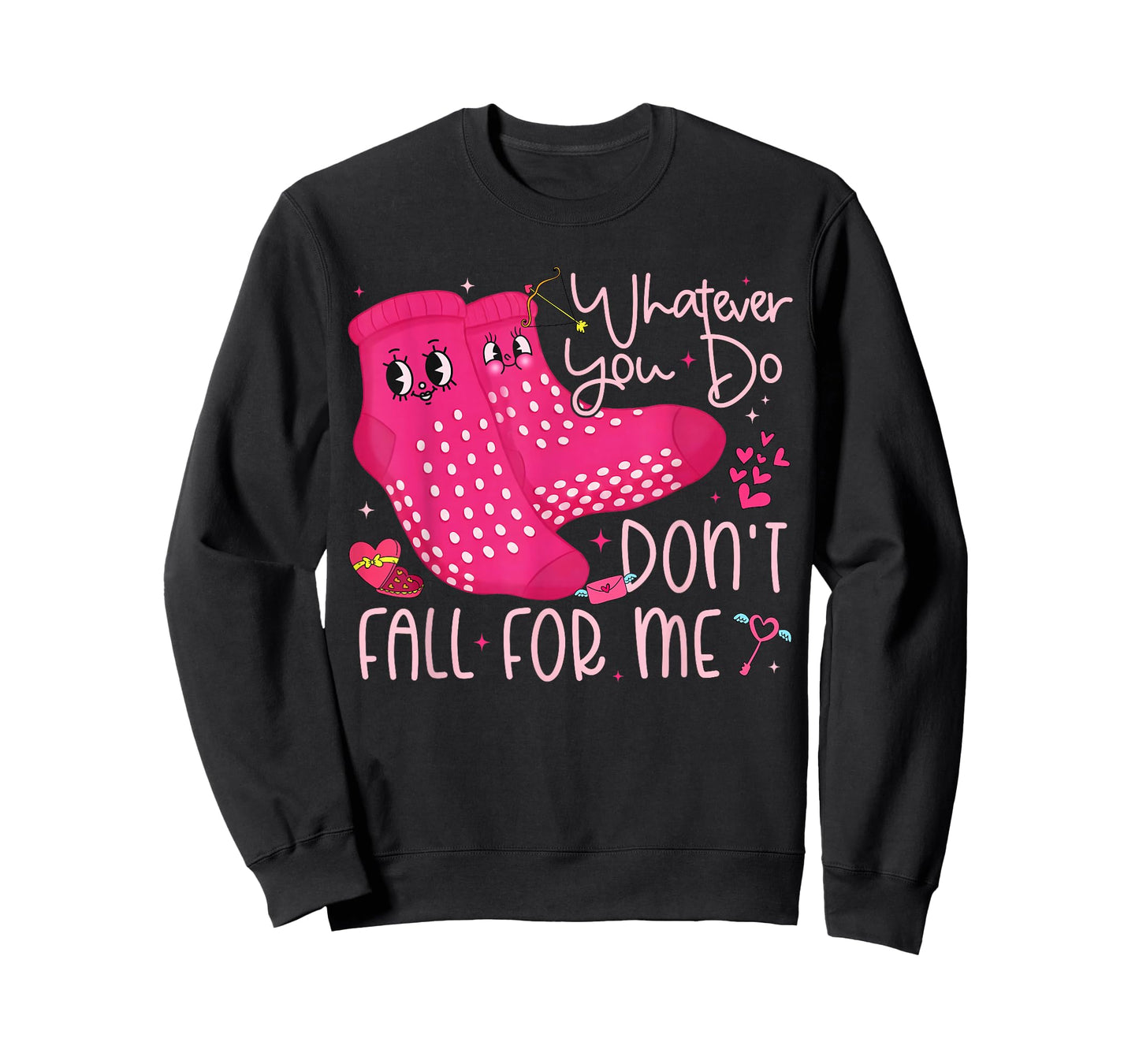 Valentine Whatever You Do Don't Fall for Me RN PCT CNA Nurse T-Shirt