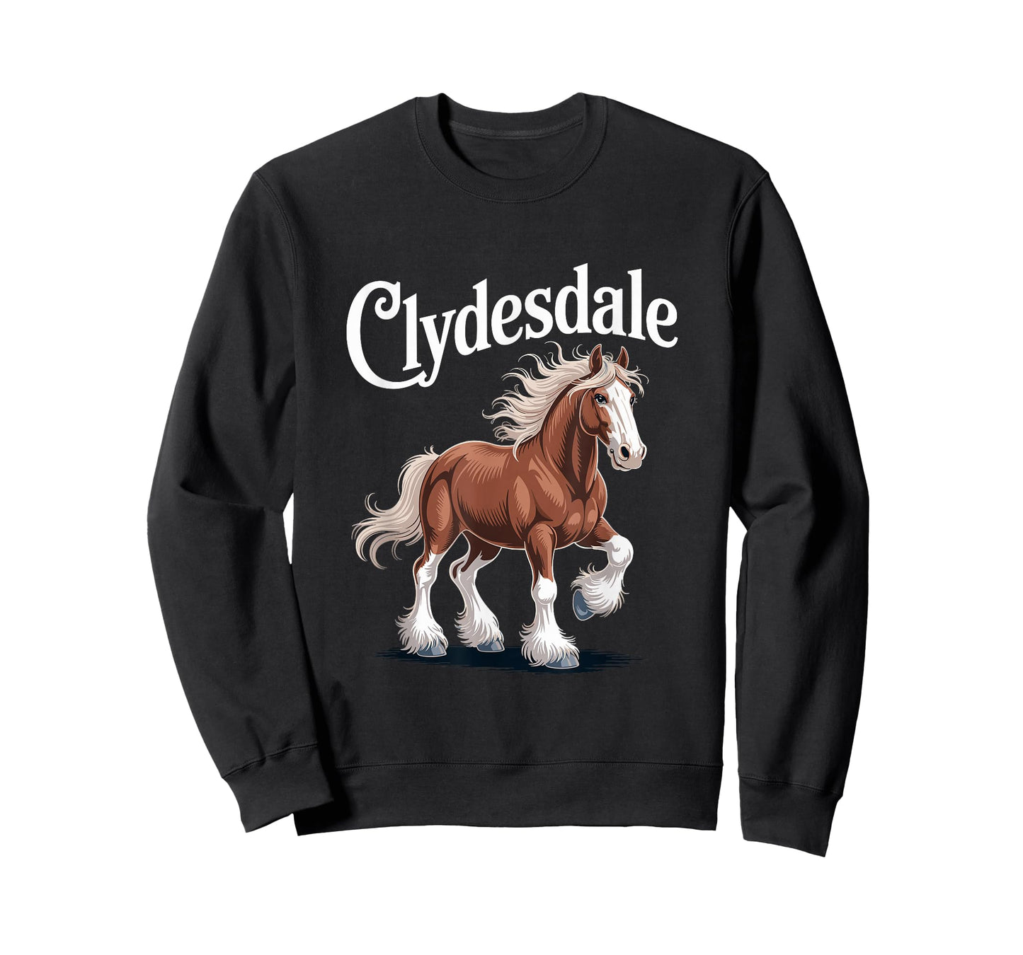 Clydesdale Heritage Draft Horse Pride Equestrian T-Shirt
